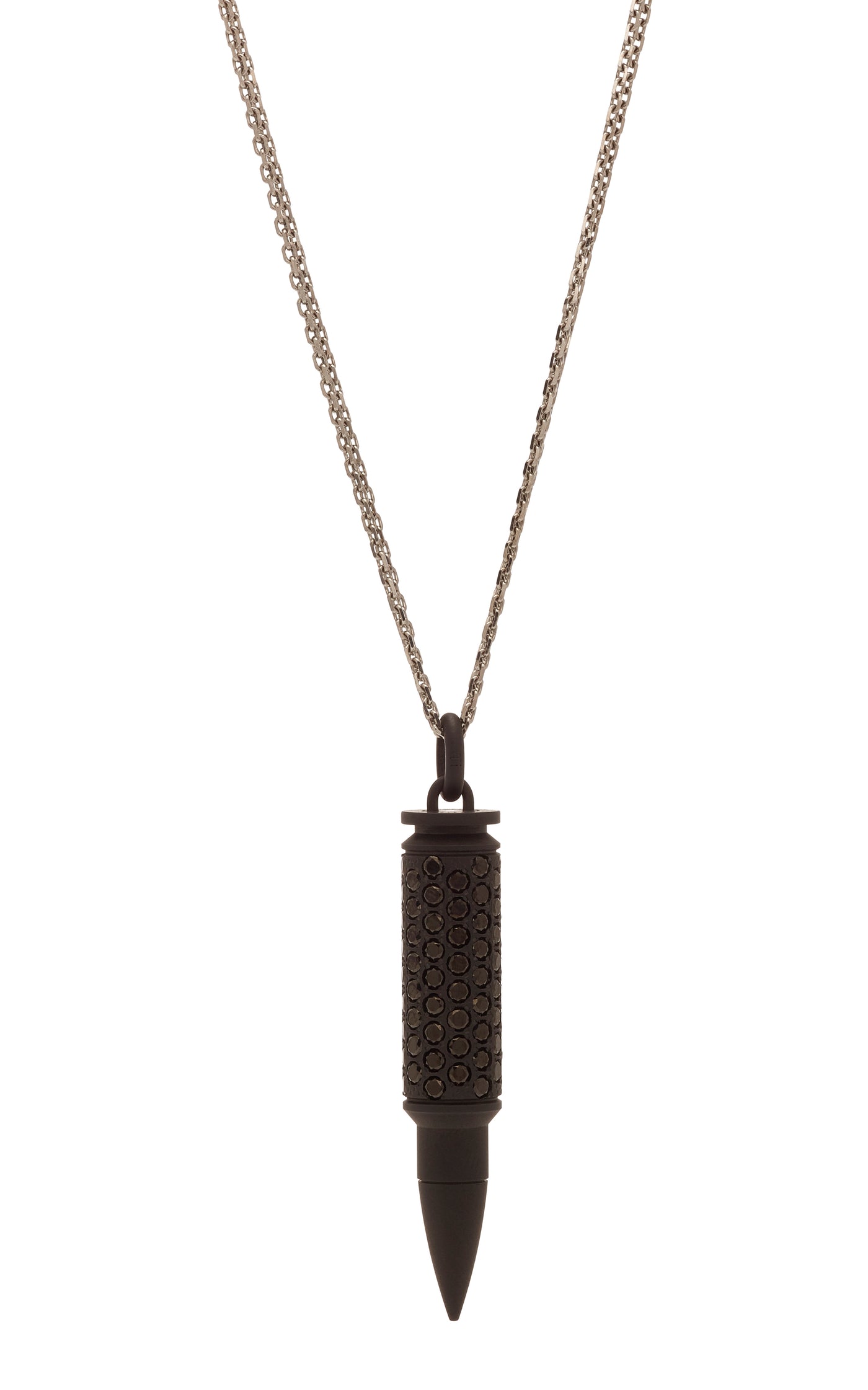 Titanium Diamond Necklace