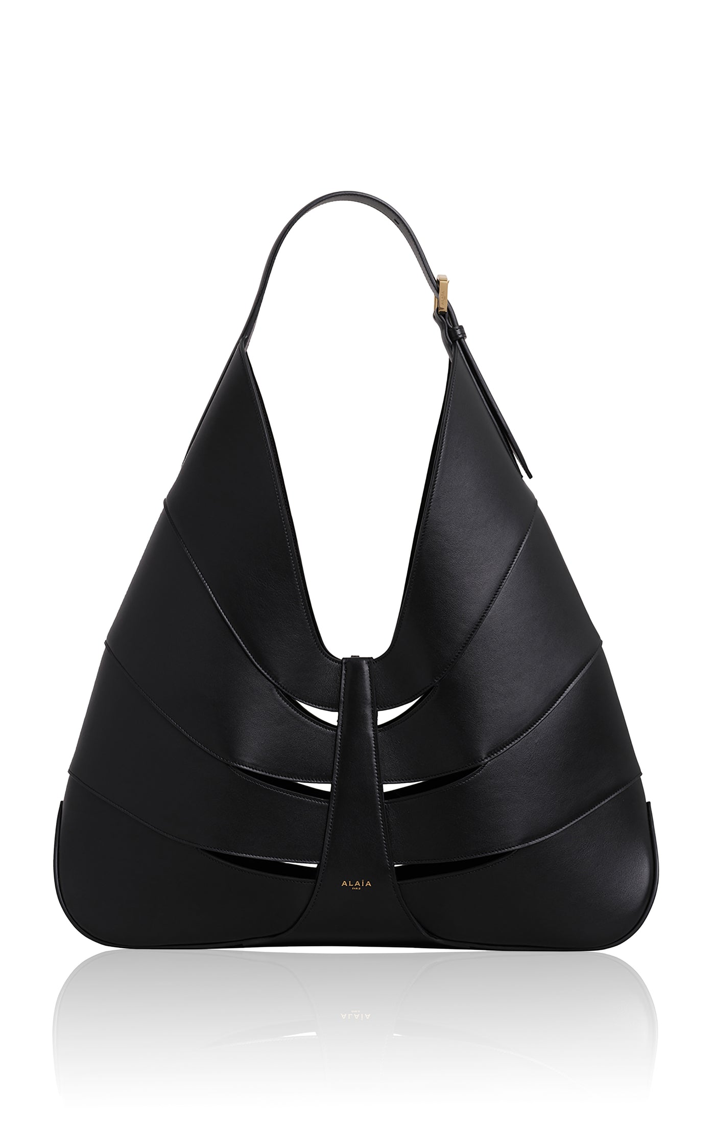 Delta Leather Hobo Bag