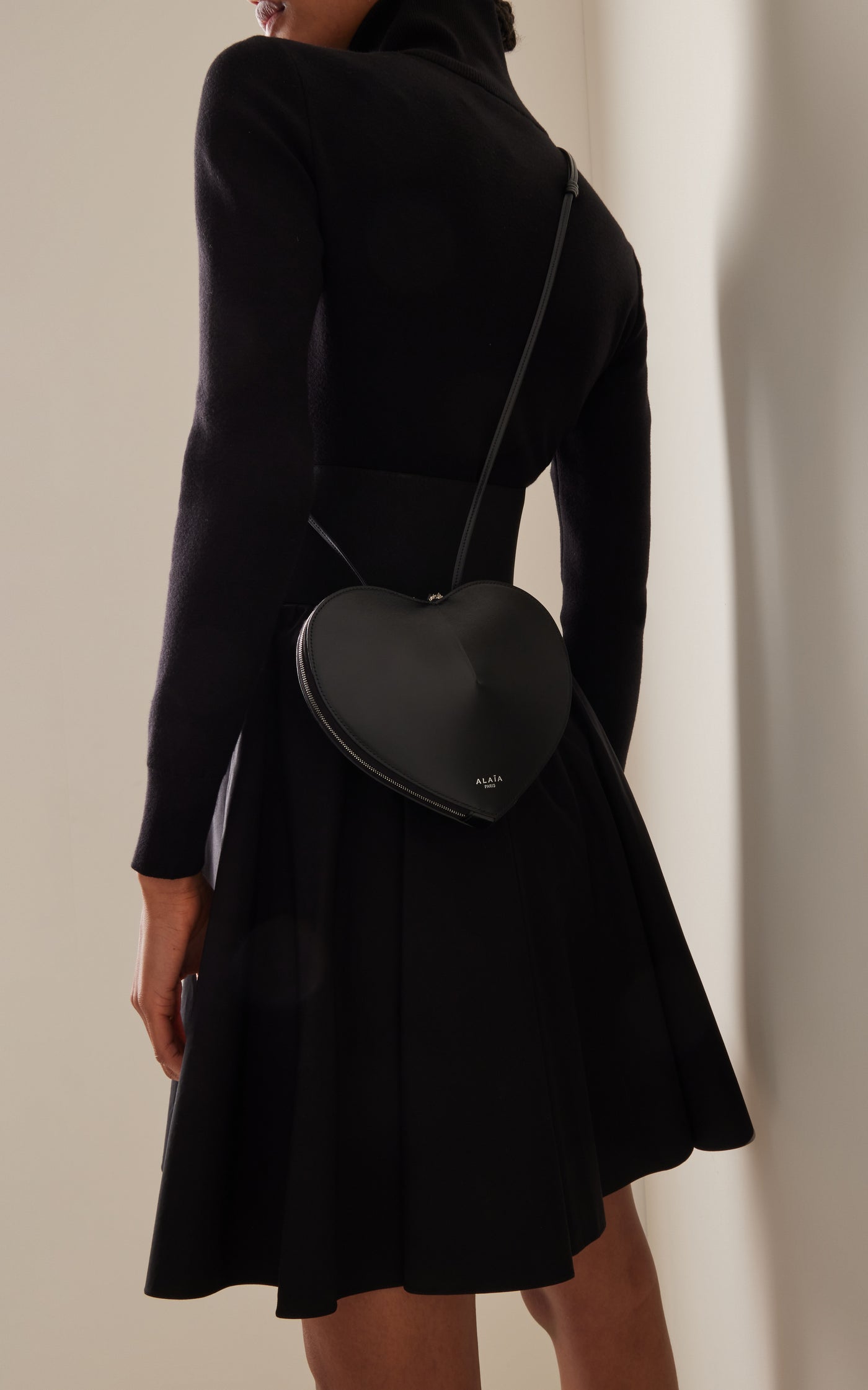 Le Coeur Leather Crossbody Bag