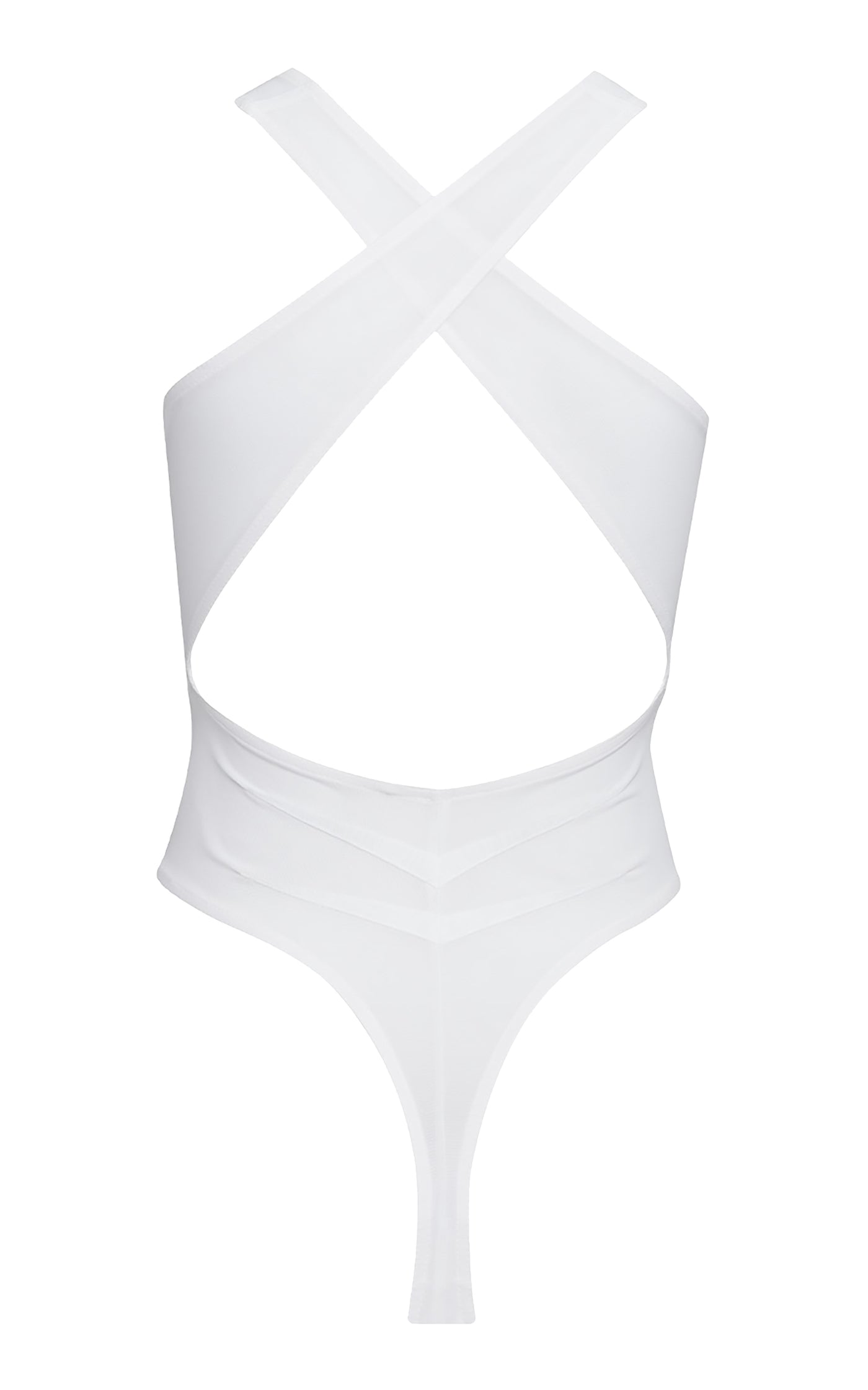 Crossback Mesh Bodysuit
