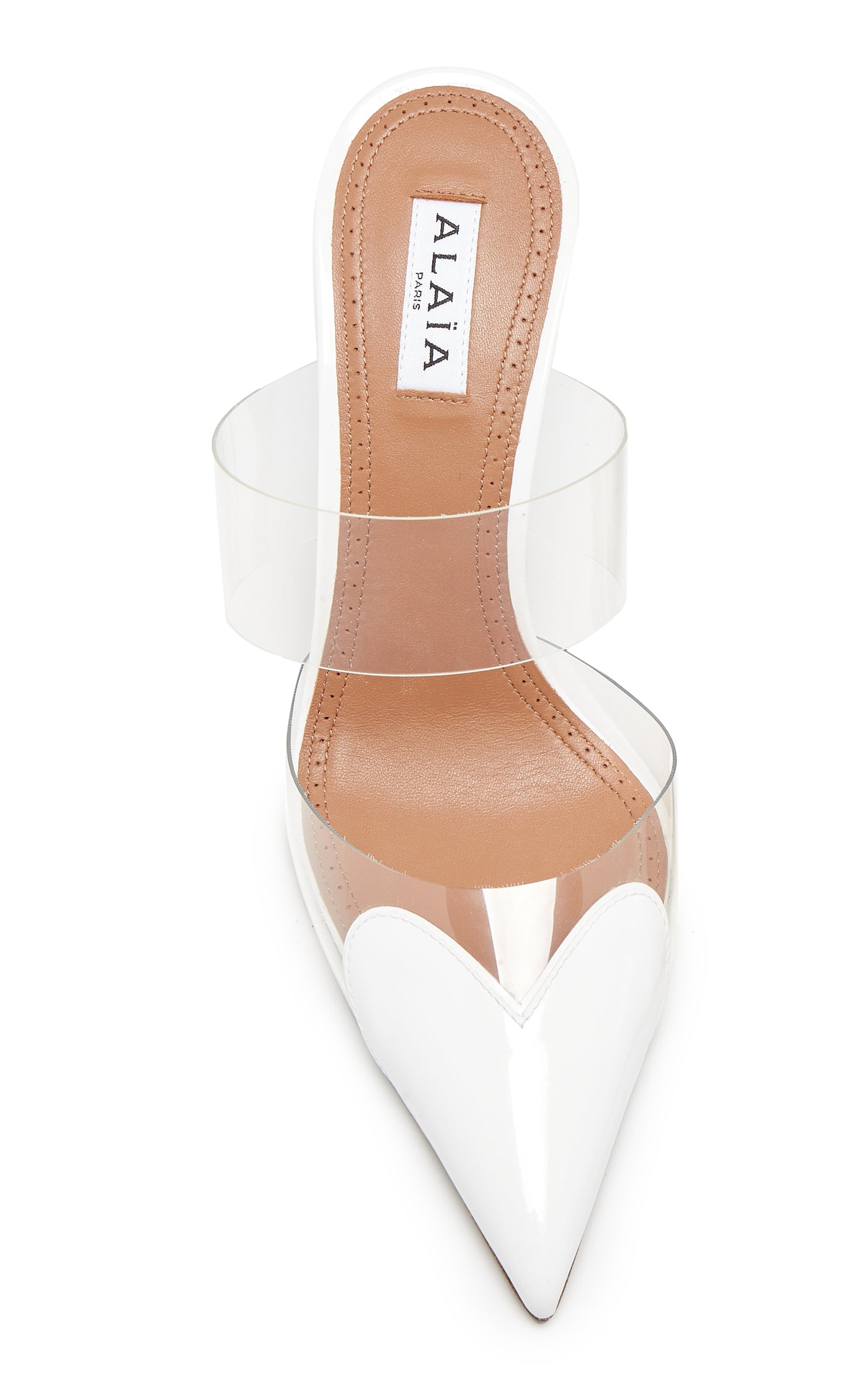 Le Cœur PVC, Leather Mules
