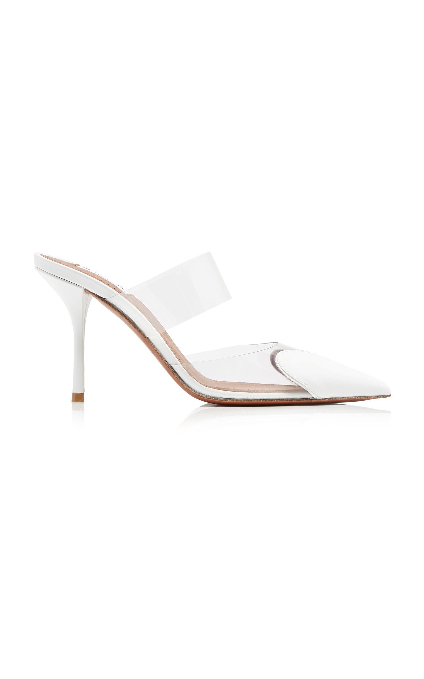 Le Cœur PVC, Leather Mules