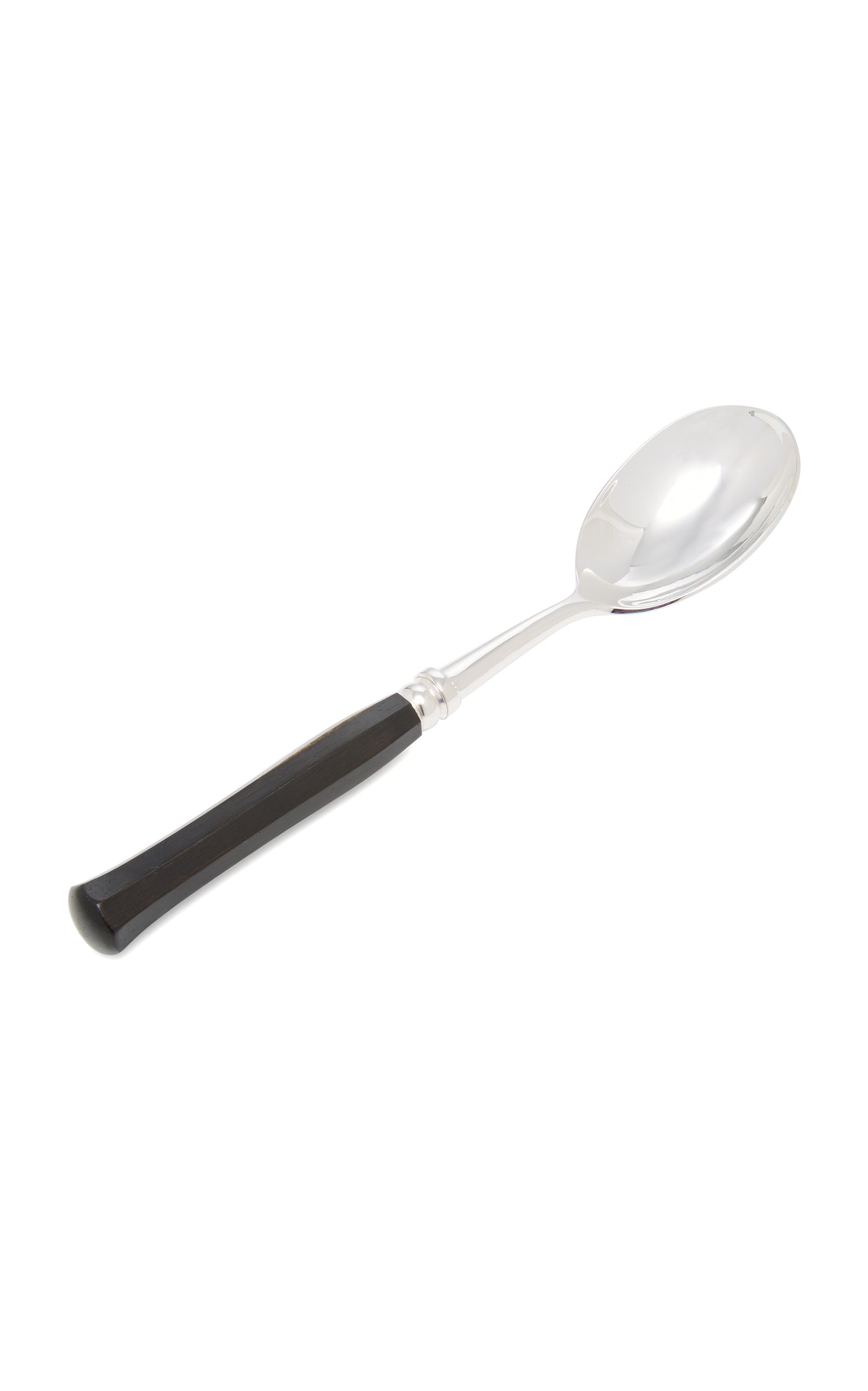 Riviera Silver-Plated Ebony Salad Set