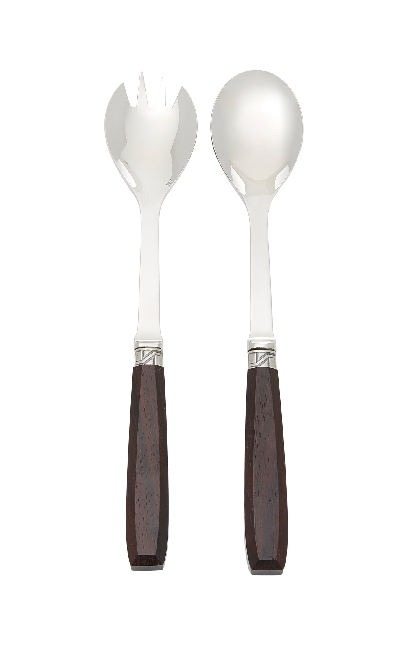 Sancy Rosewood Stainless Steel Salad Set