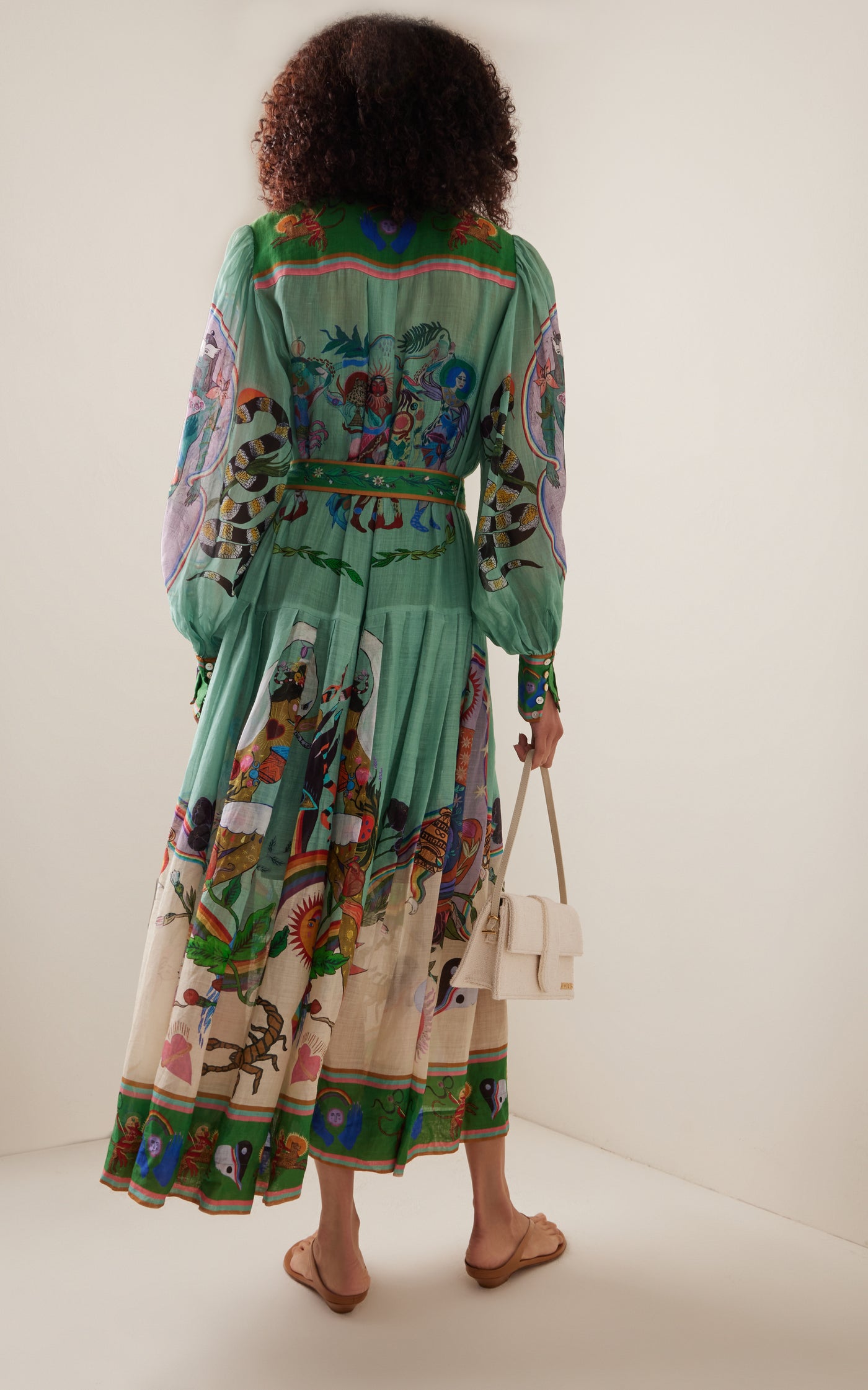 Evergreen Maxi Shirt Dress