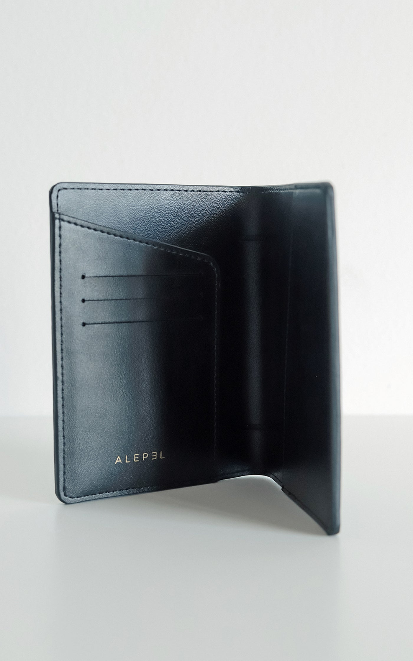 Abstract Palms Leather Passport Holder