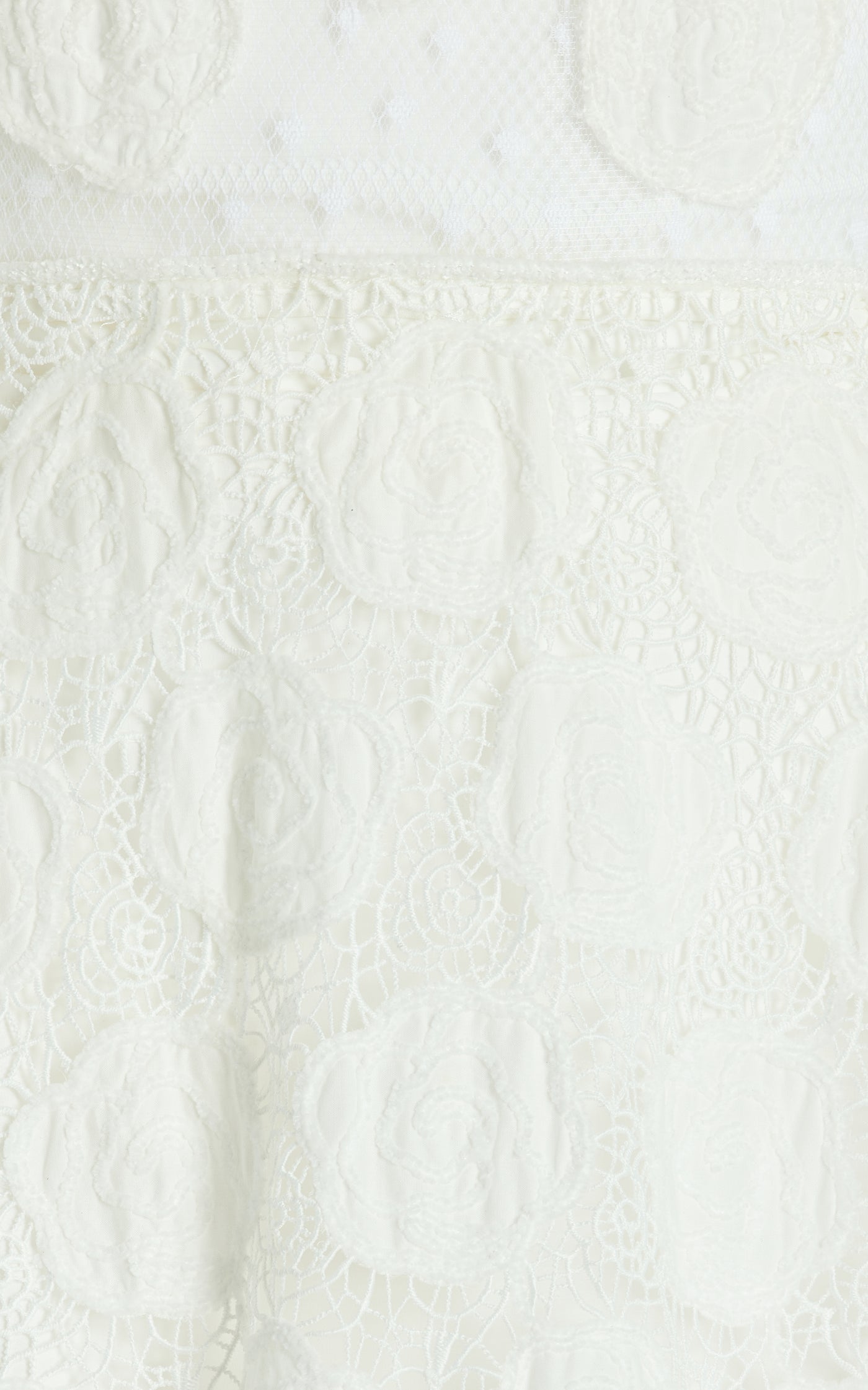 Villanelle Embroidered Lace Maxi Dress