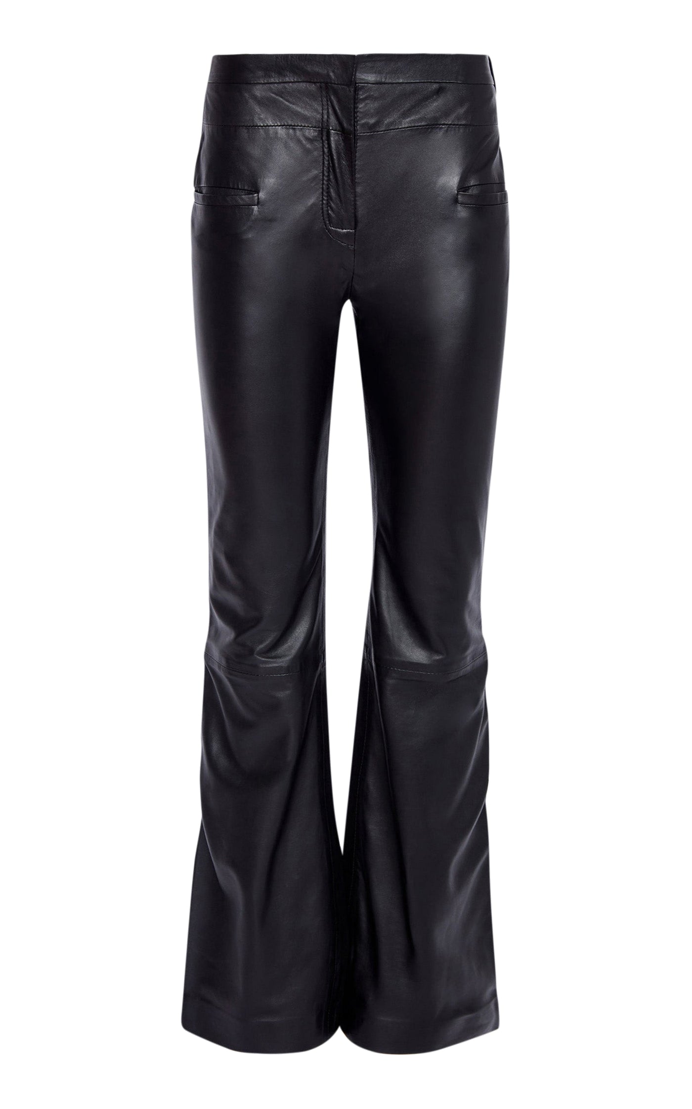 Serge Leather Bootcut Pants