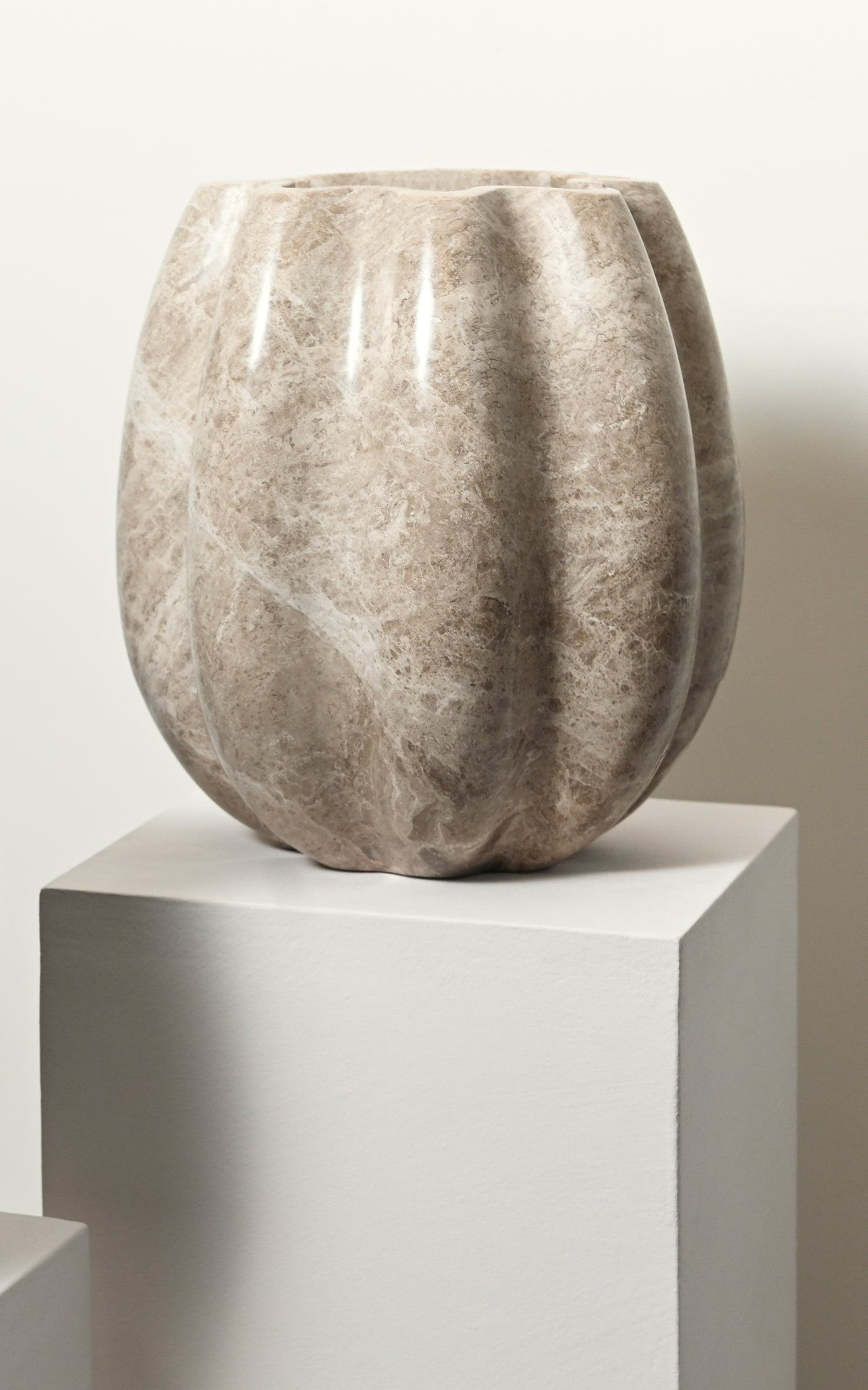 x Alessandra Codinha Marble Tulip Vase