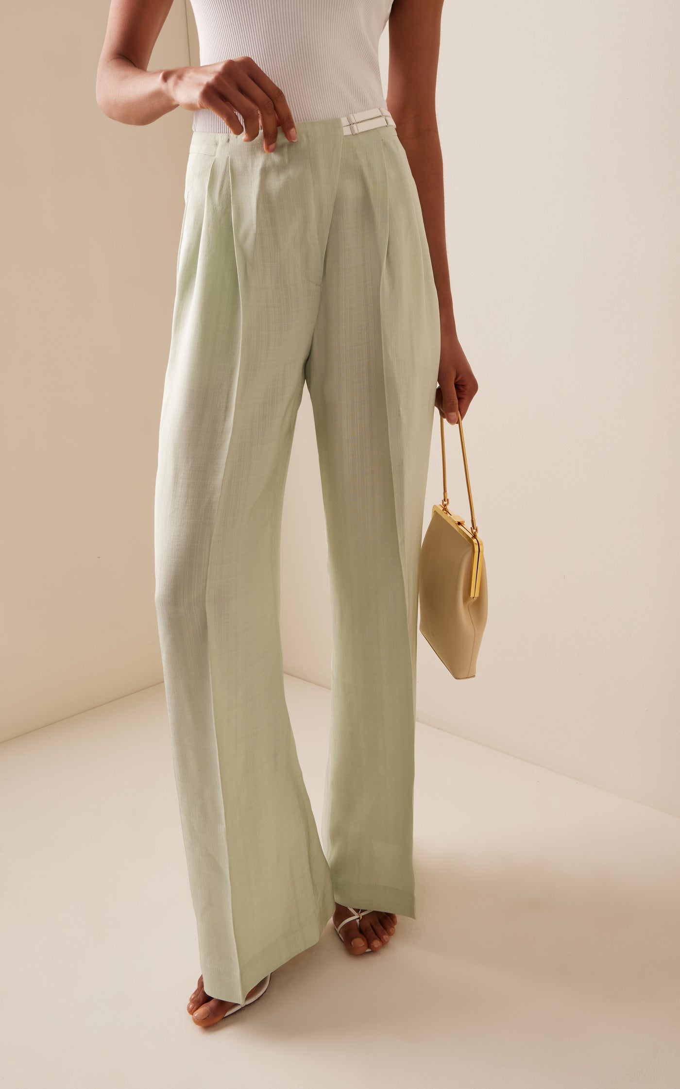 Muse Decored Wide-Leg Pants