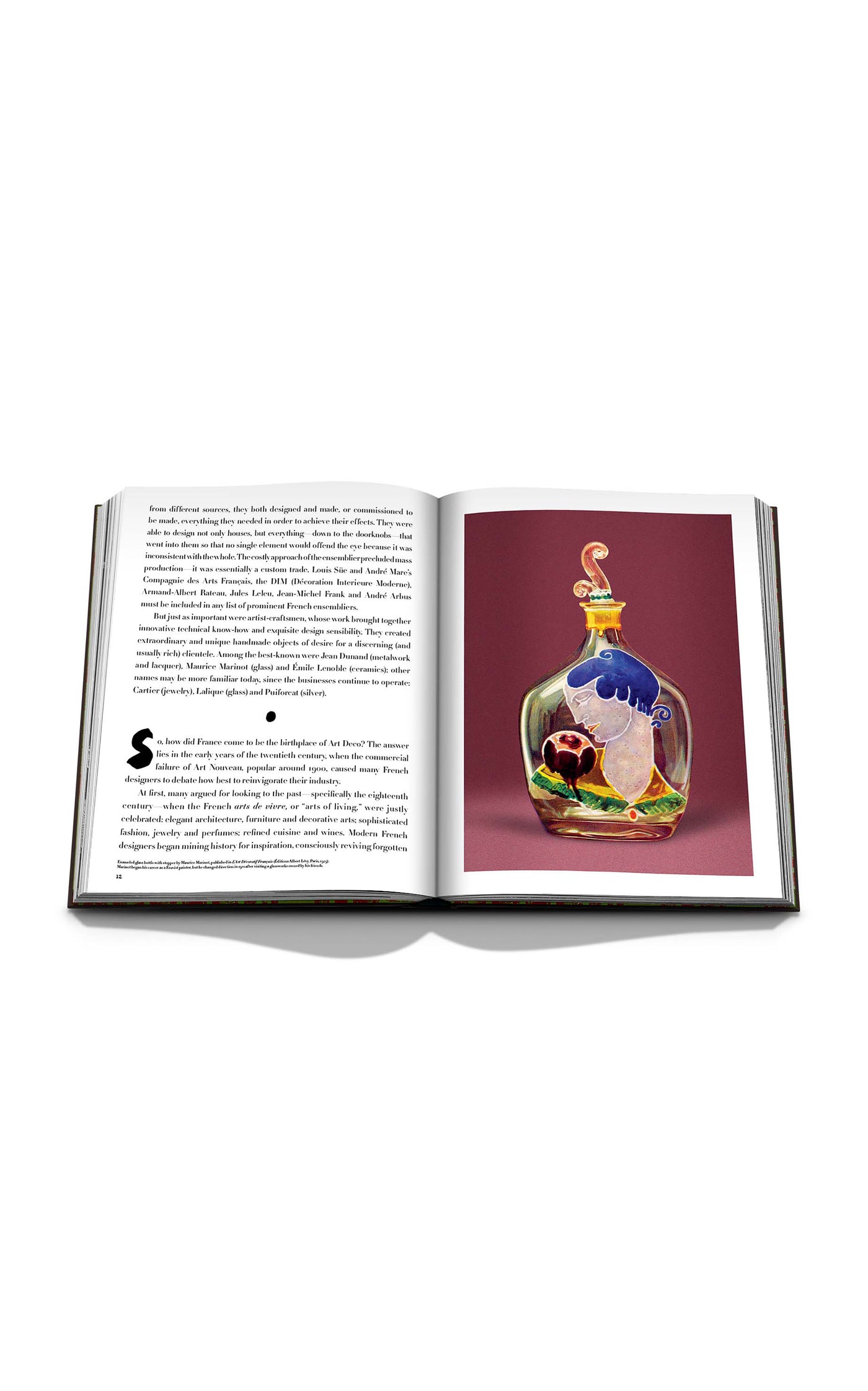 Art Deco Style Hardcover Book
