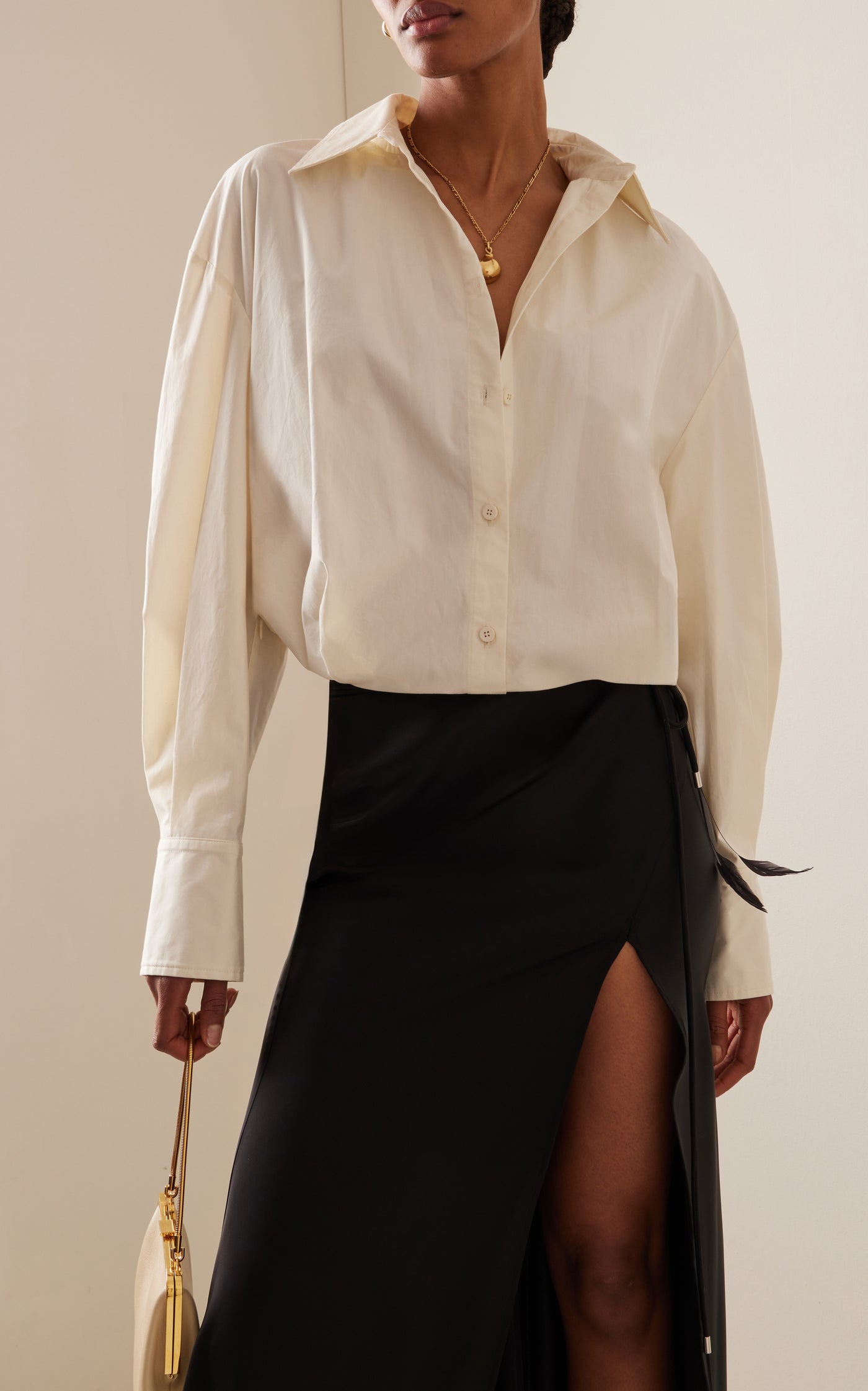 Button-Down Shirt Maxi Dress
