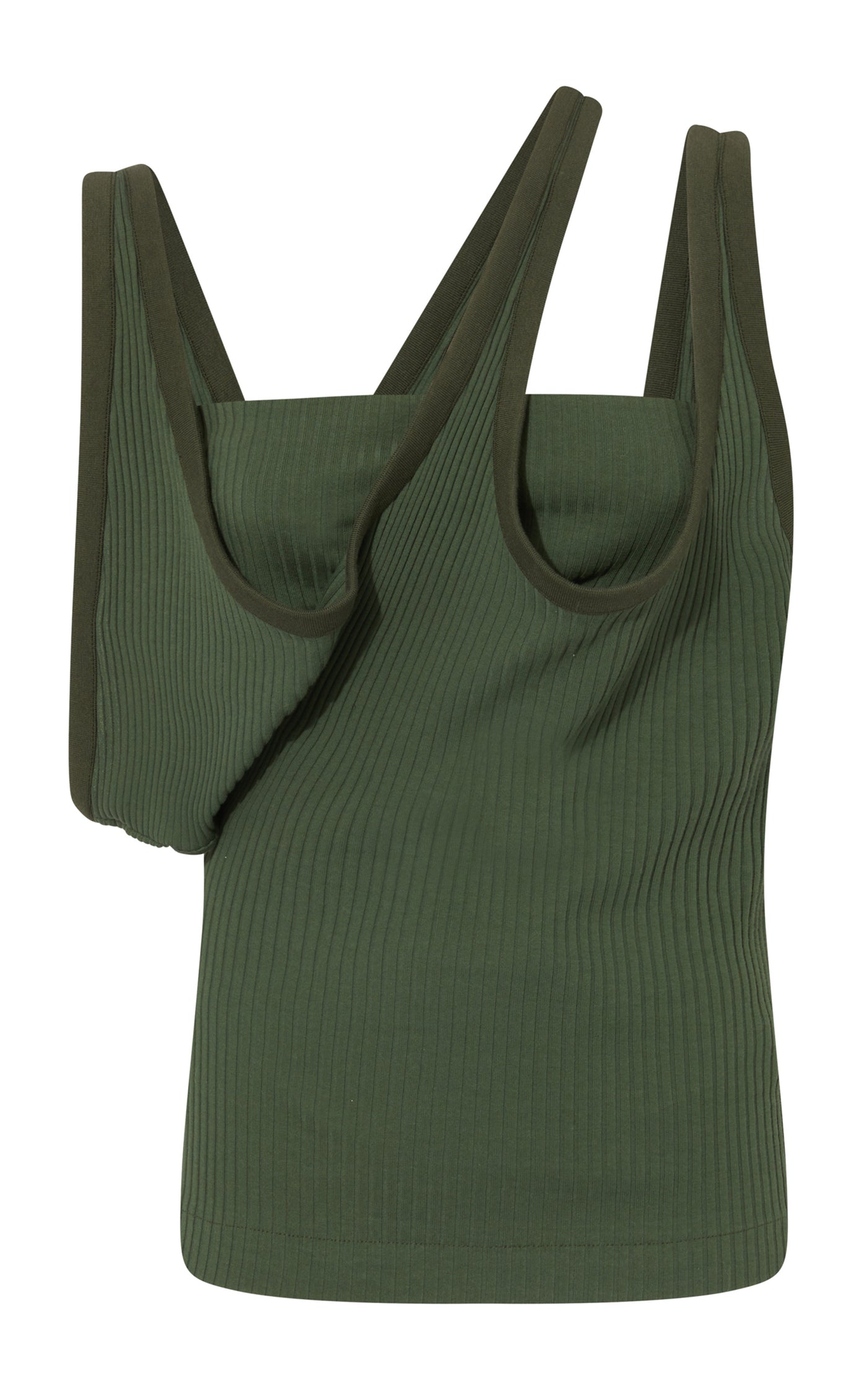 Ribbed Cotton Jersey Top