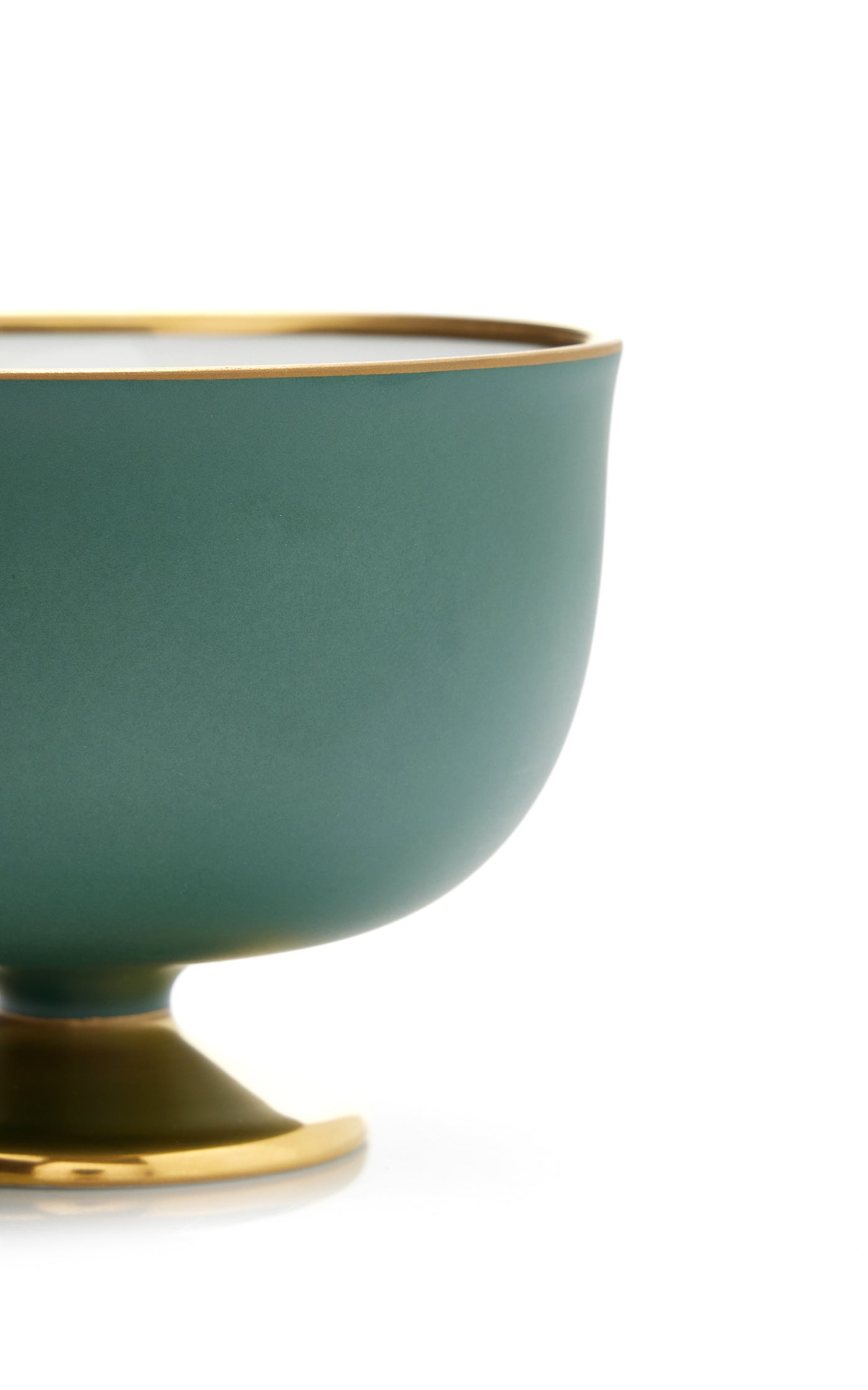Footed Porcelain Champagne Bowl