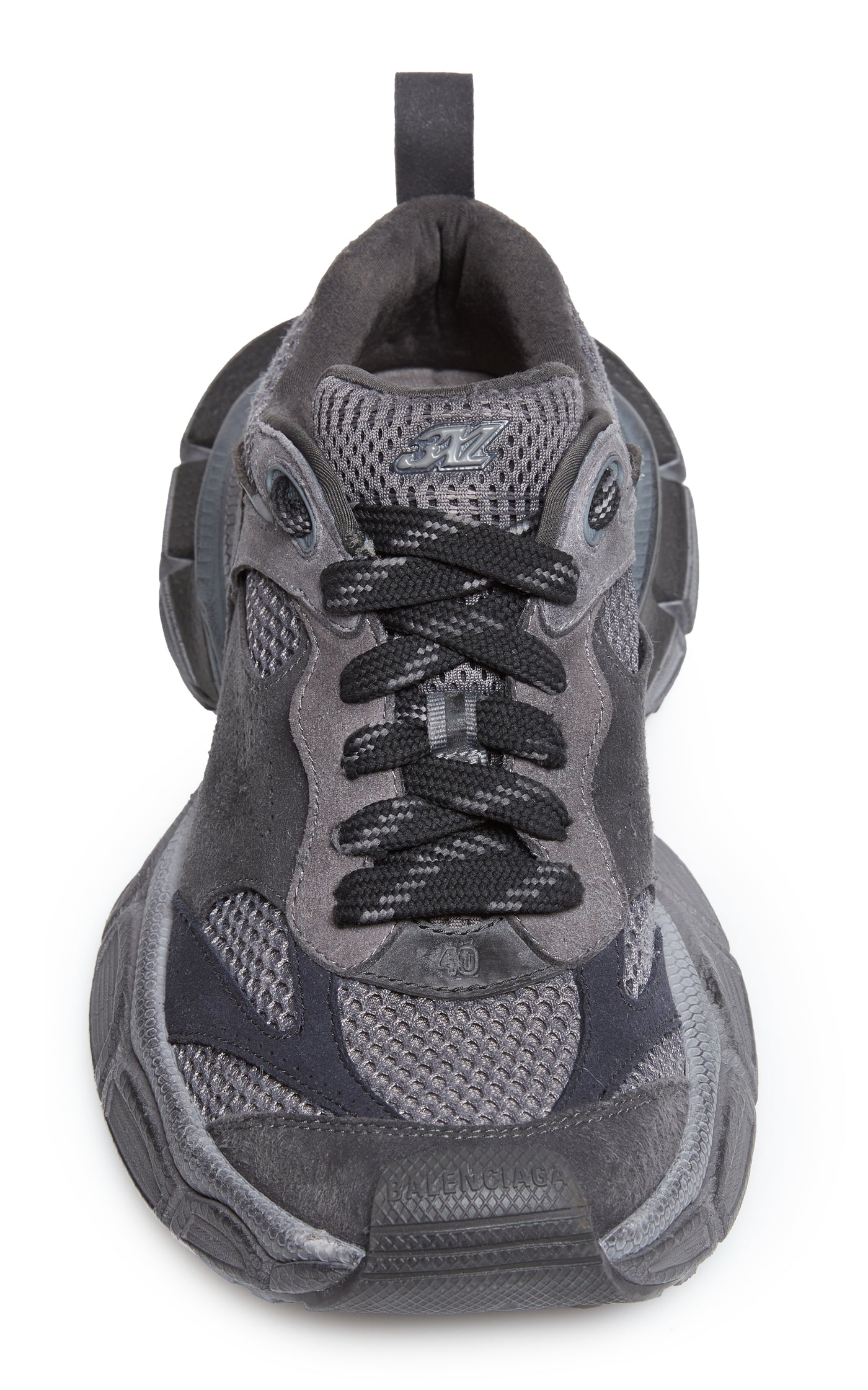 3XL Mesh and Suede Sneakers