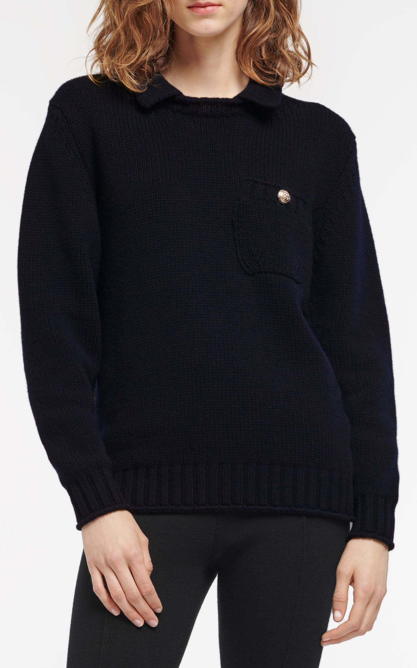 Barrie X Sofia Coppola Cashmere Polo Sweater