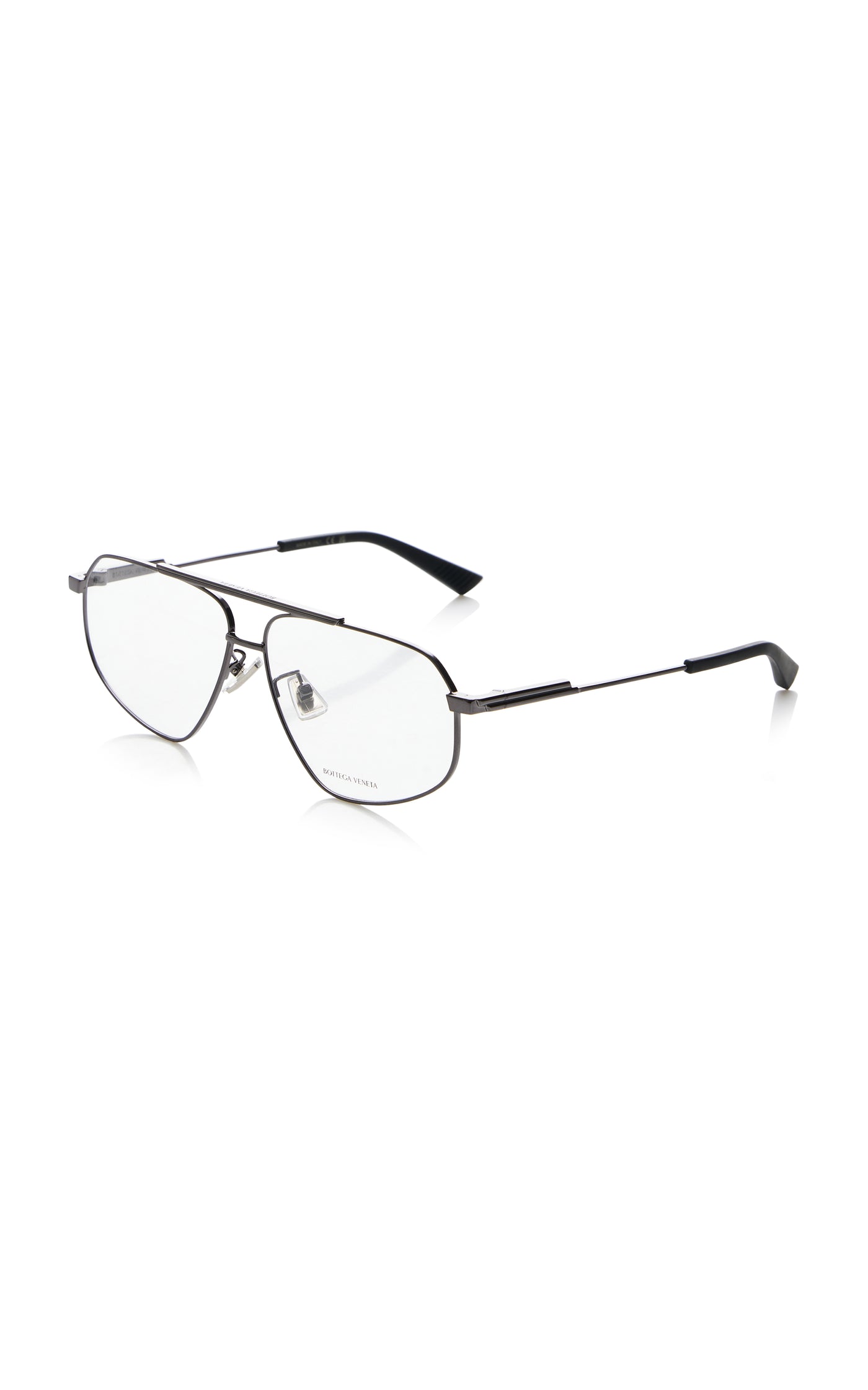 Aviator-Frame Metal Glasses