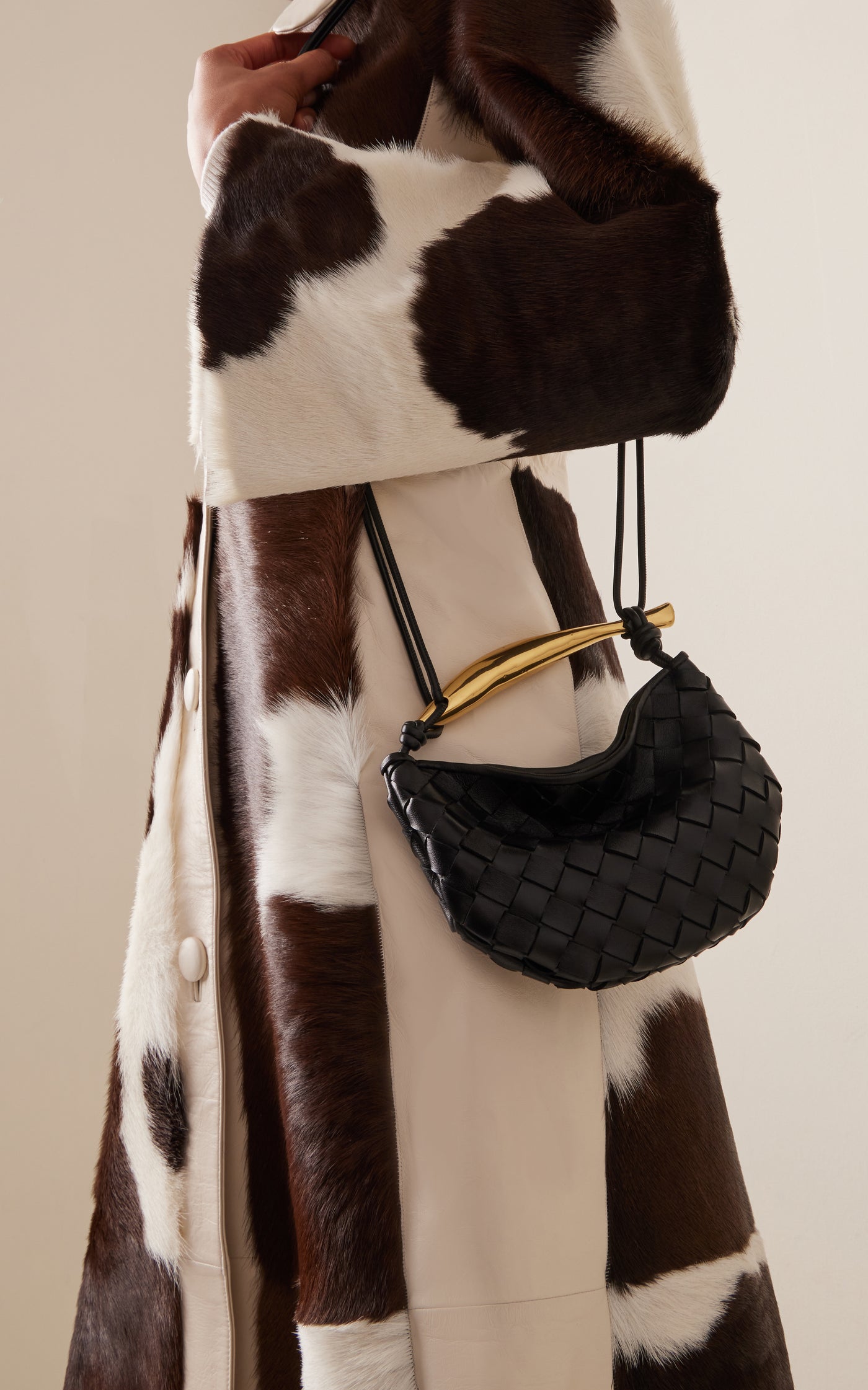 Mini Sardine Intrecciato Leather Bag