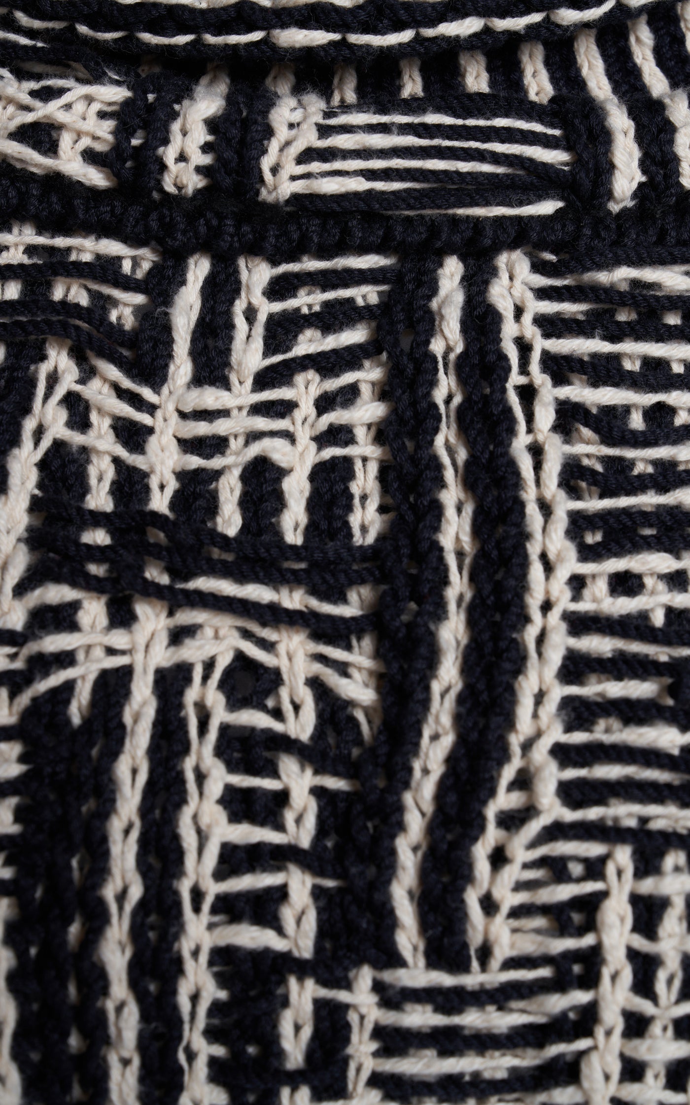 Cotton Intrecciato-Knit Sweater