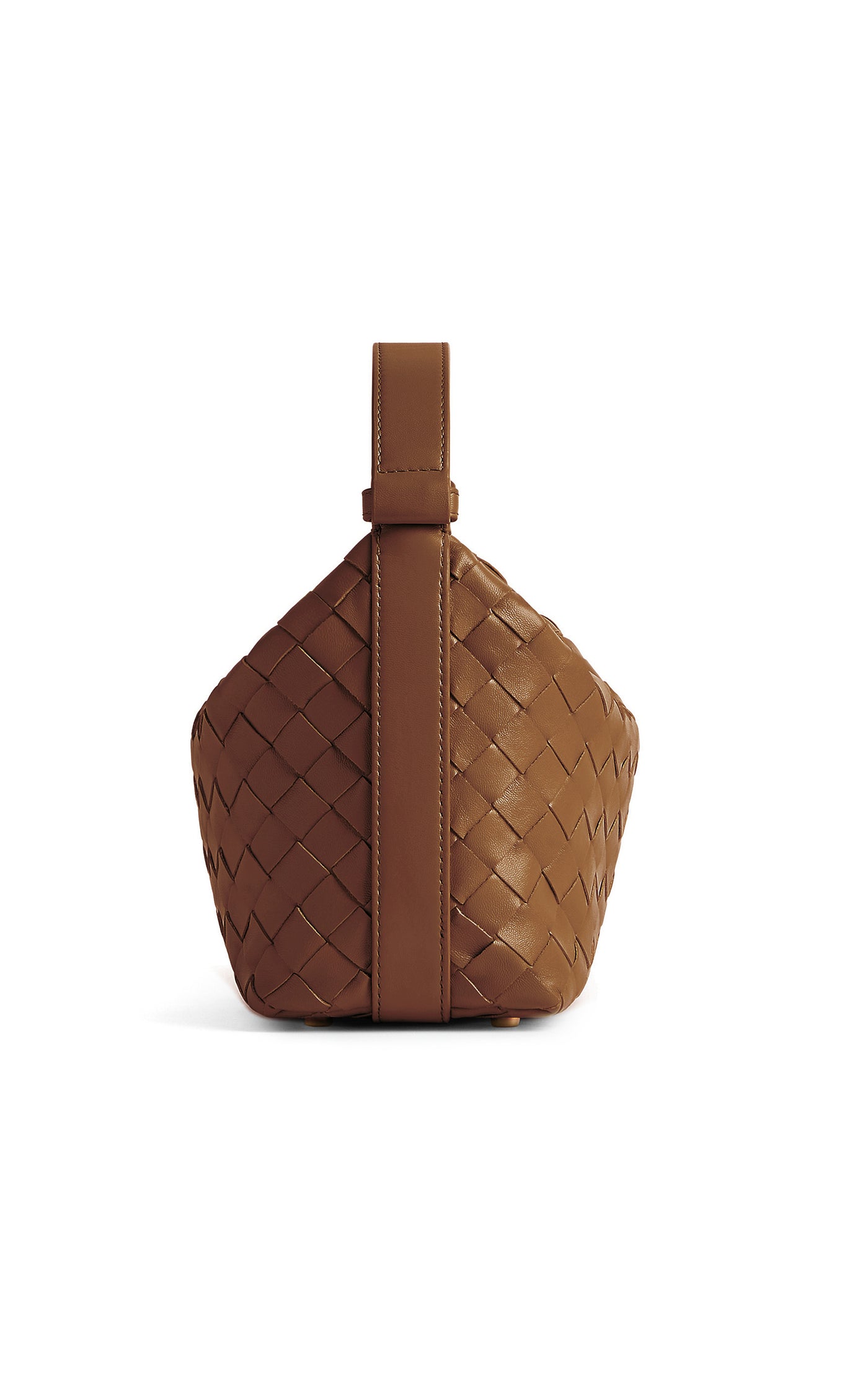 Mini Wallace Intrecciato Leather Bag