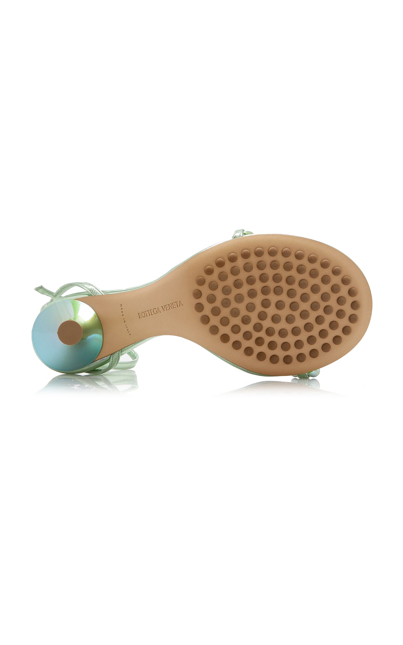 Dot Lounge Metallized Sandals