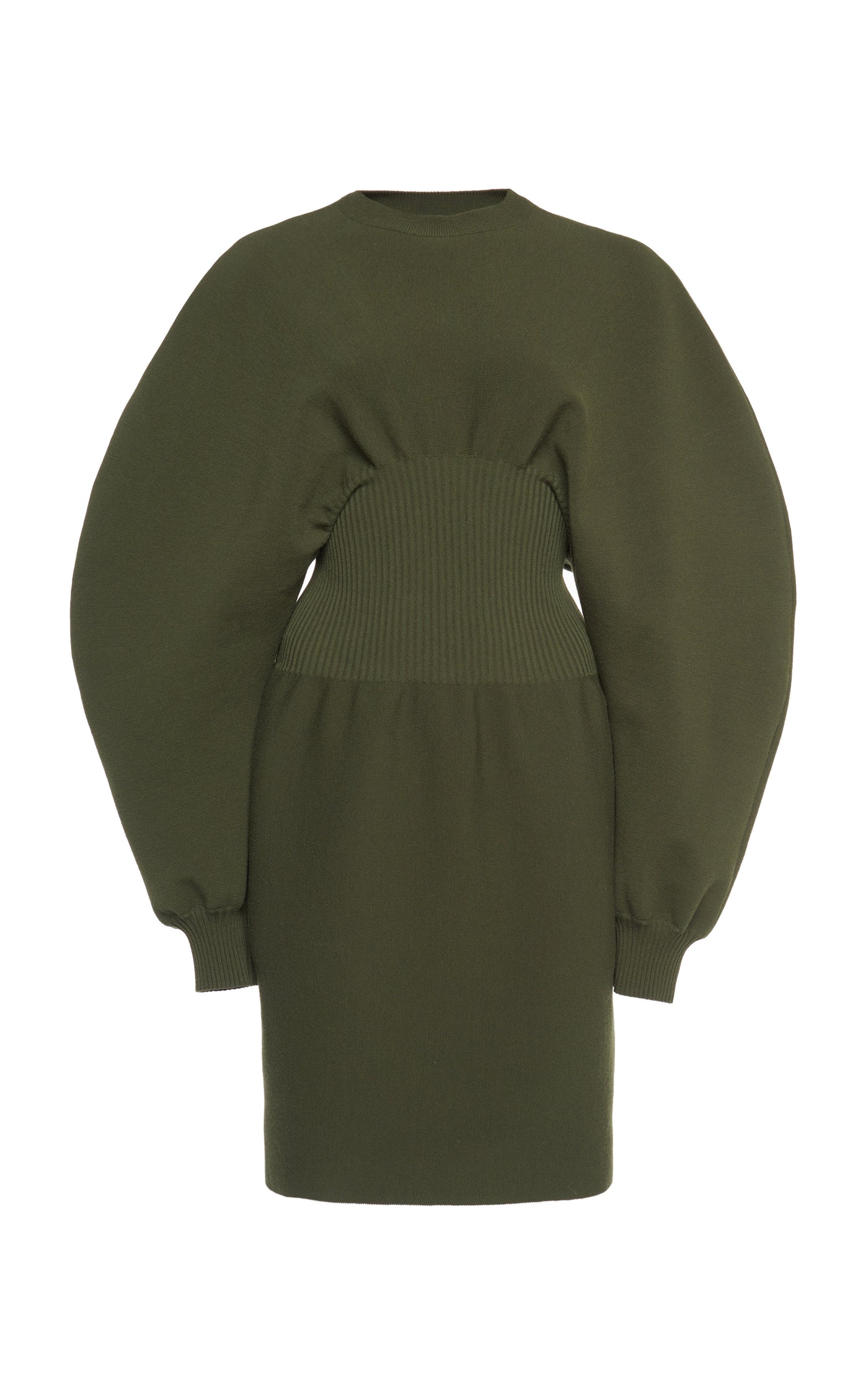 Wool Knit Mini Dress