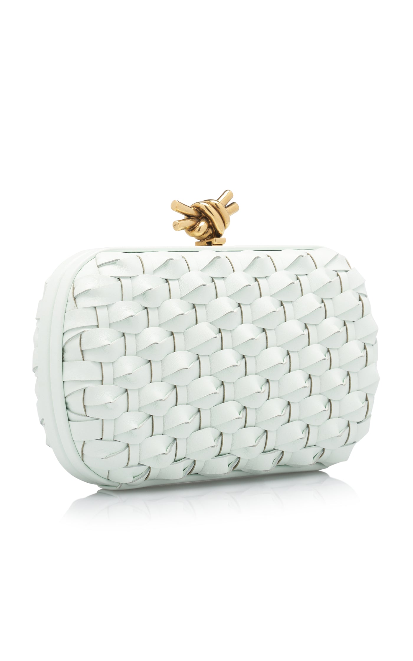 Knot Intreccio Leather Minaudiere