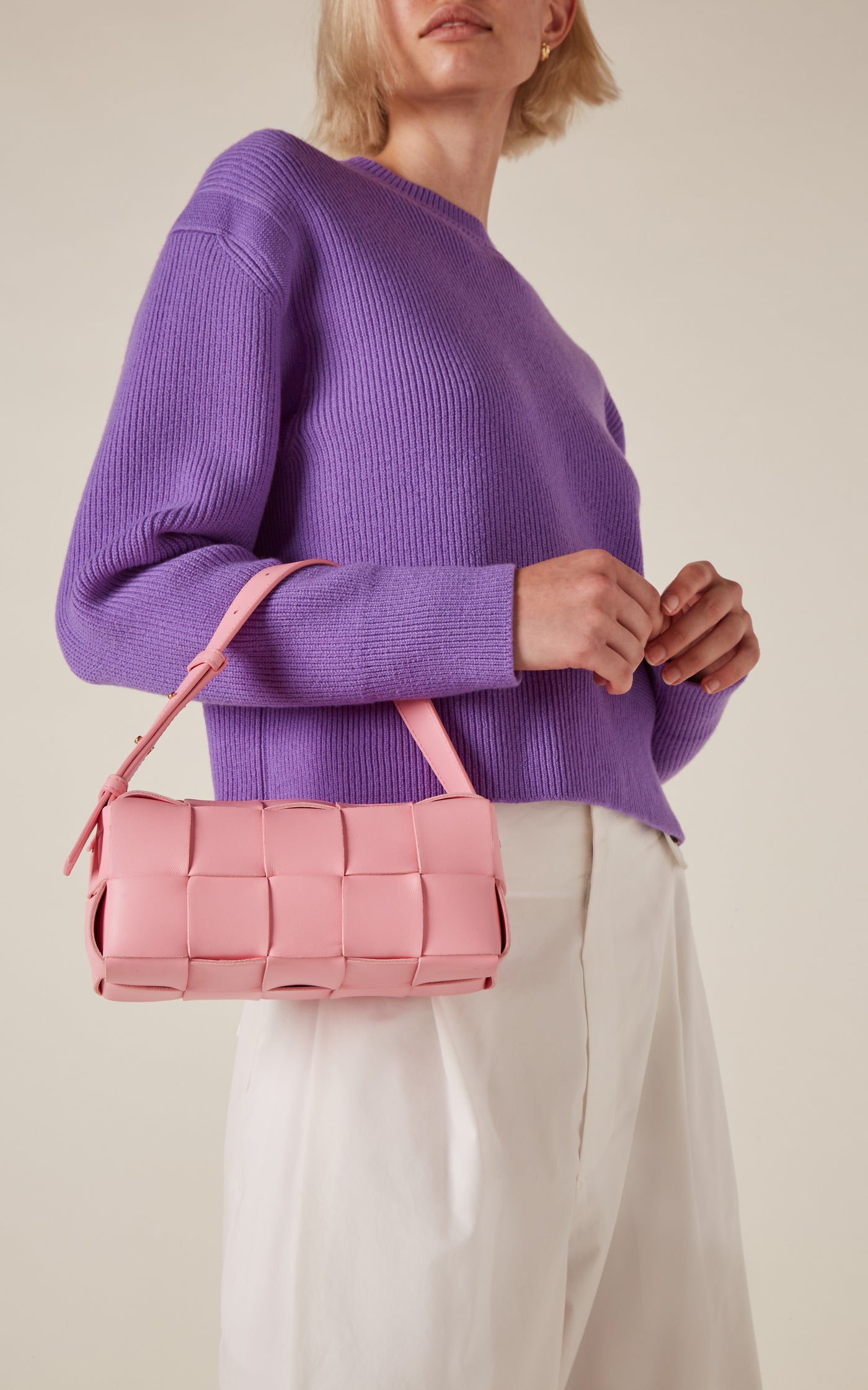Brick Cassette Leather Bag