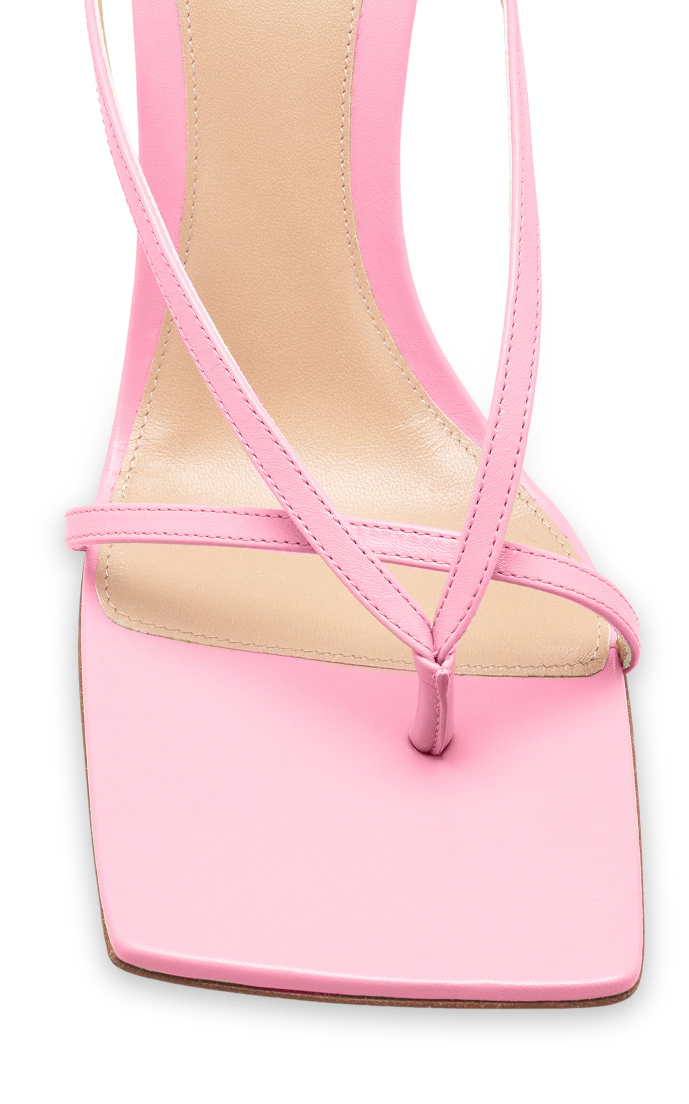 Lounge Leather Wedge Sandals
