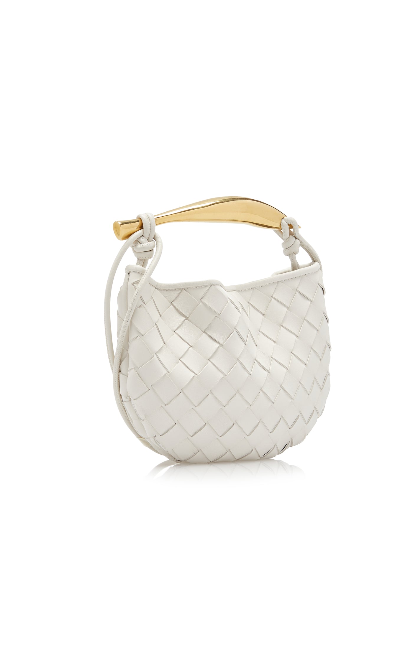 Mini Sardine Intrecciato Leather Bag