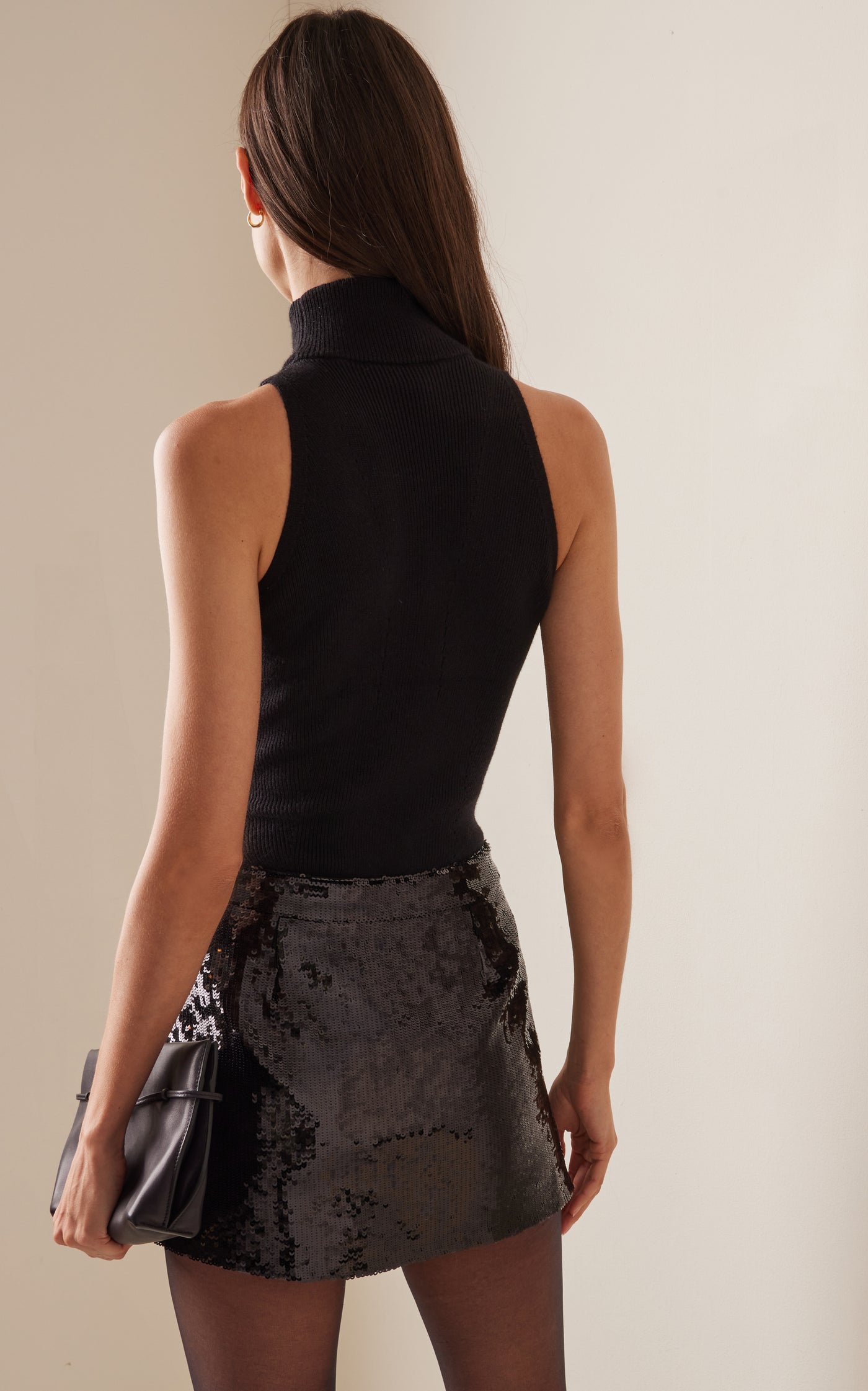 Silk-Cashmere Knit Bodysuit
