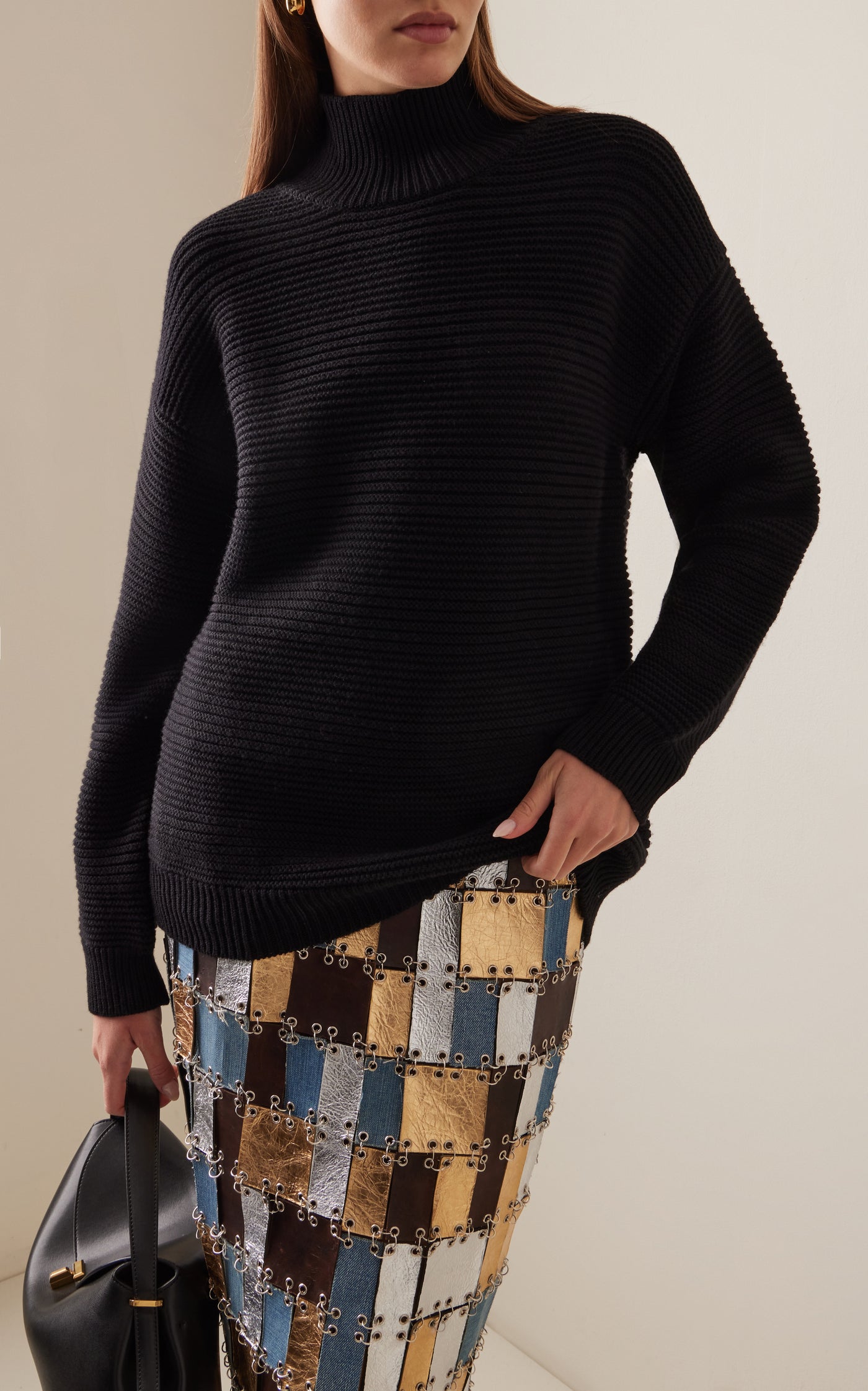 The Charlie Ribbed Knit Wool Sweater