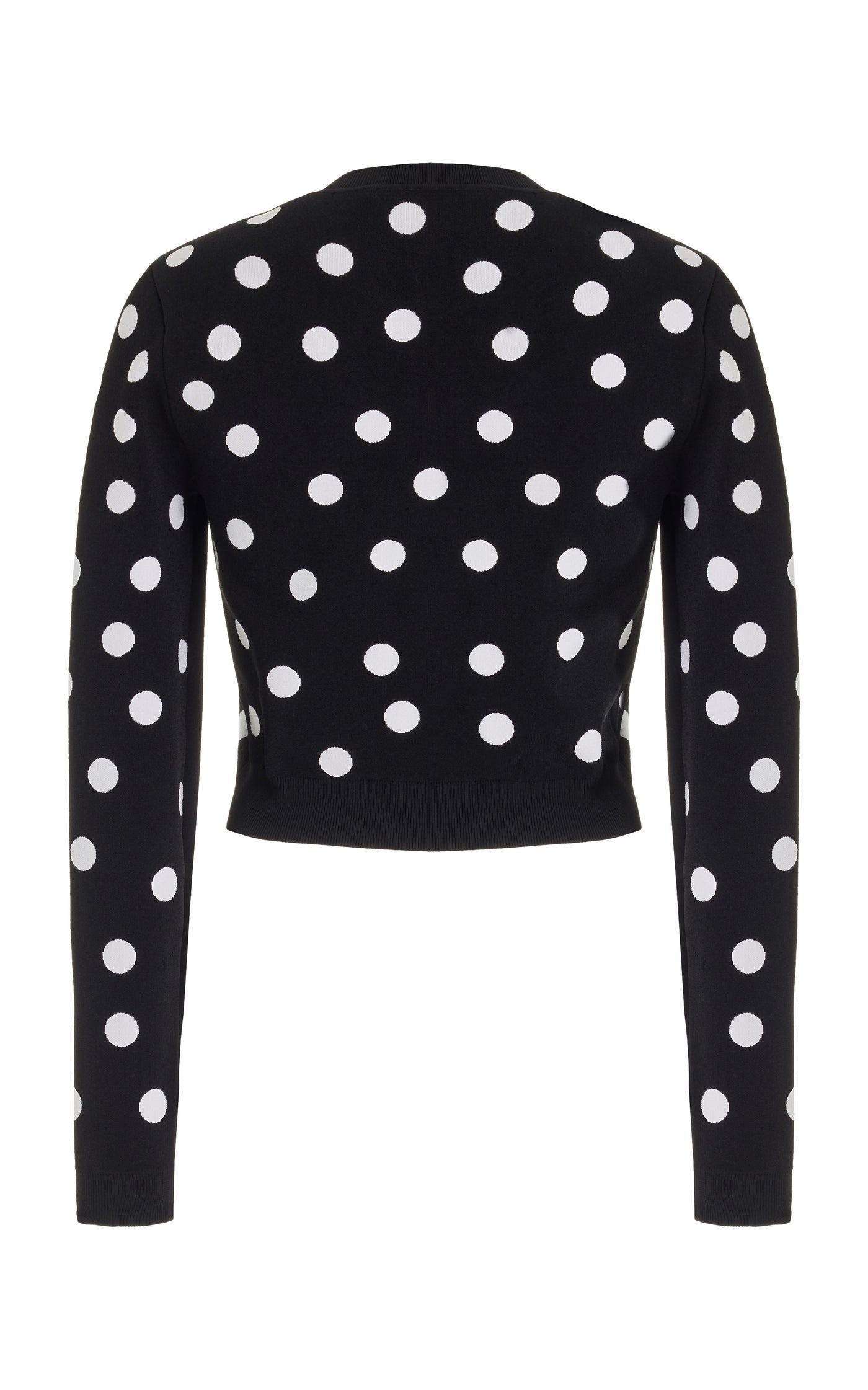 Cropped Polka-Dot Top