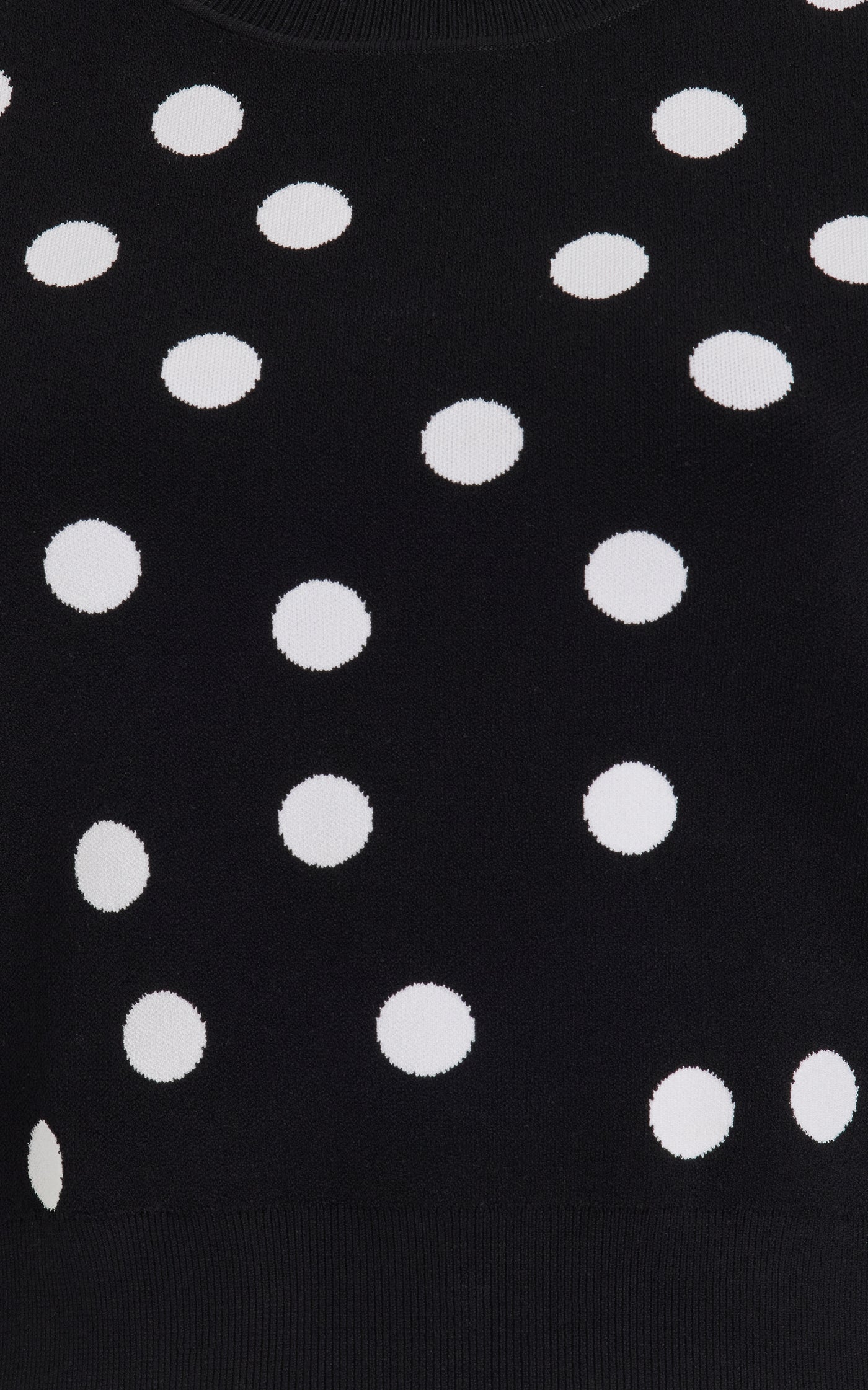 Cropped Polka-Dot Top