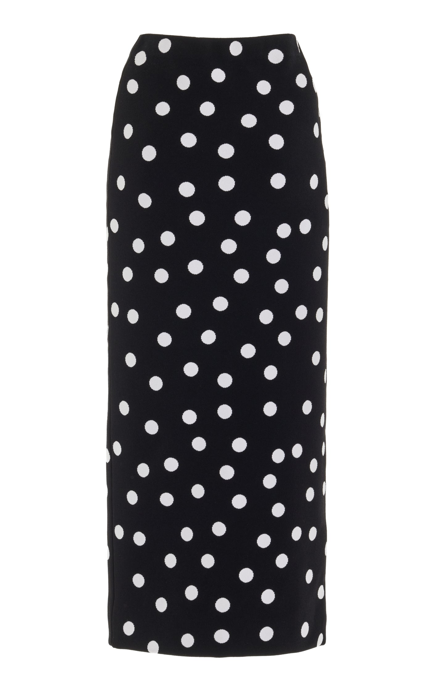 Polka-Dot Midi Skirt