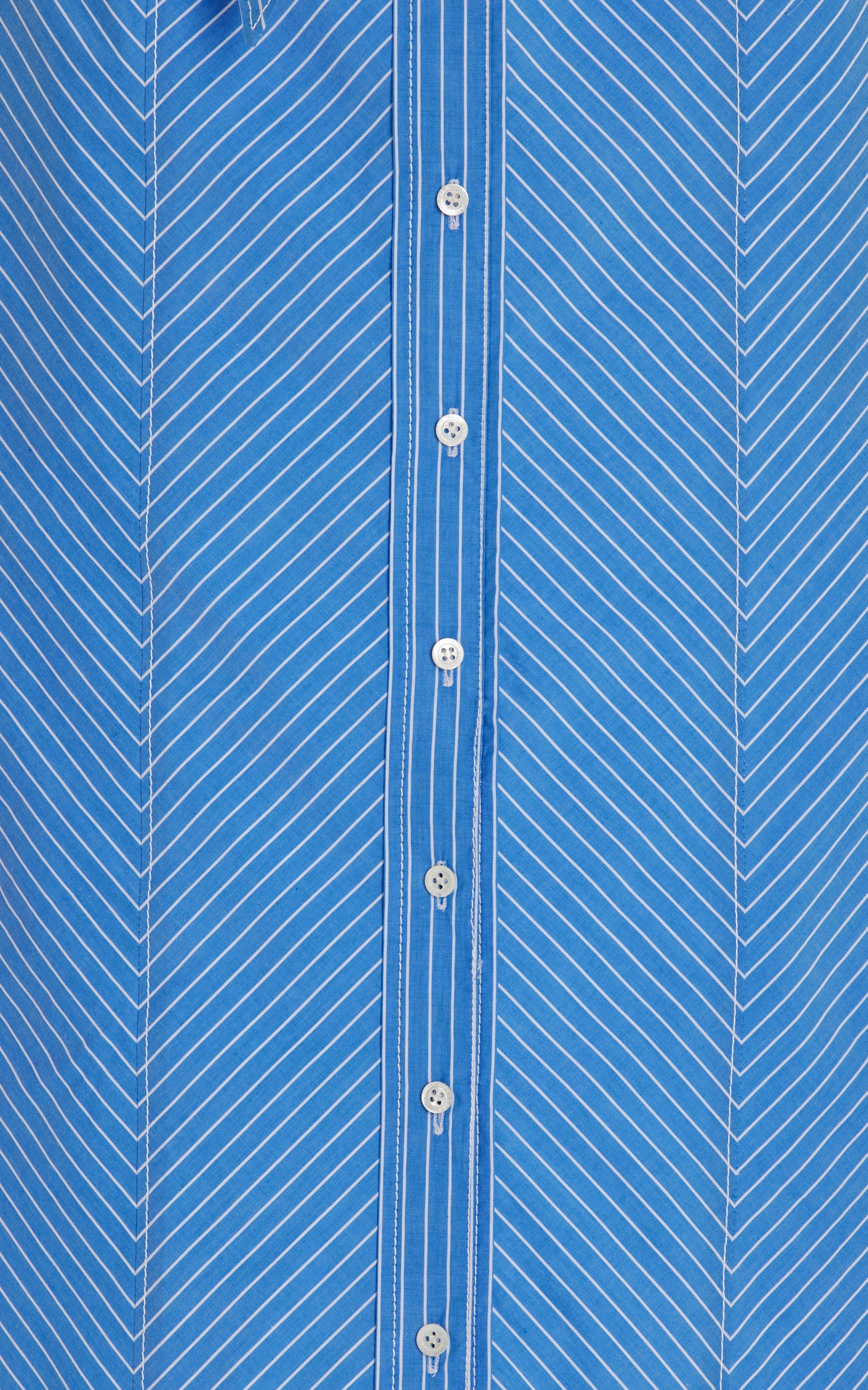 Tie-Detailed Cotton Midi Pencil Skirt
