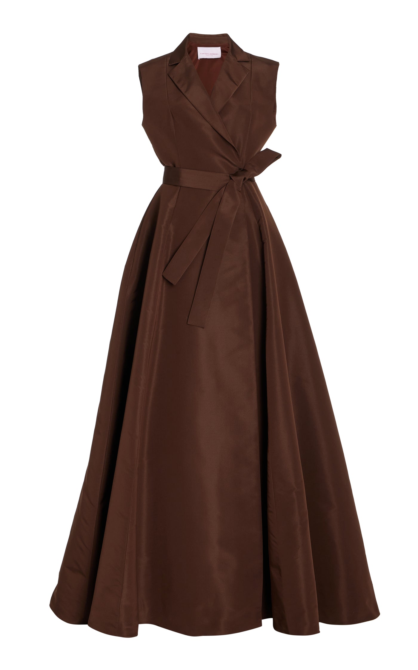 Silk Trench Gown