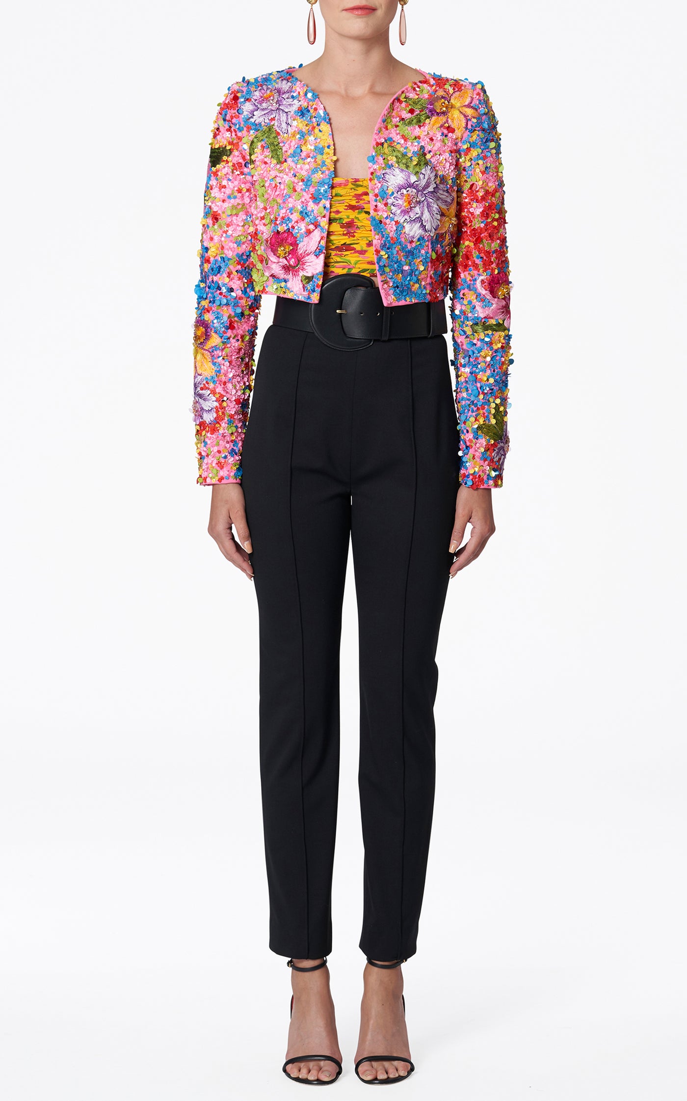 Embellished Cropped Jacket