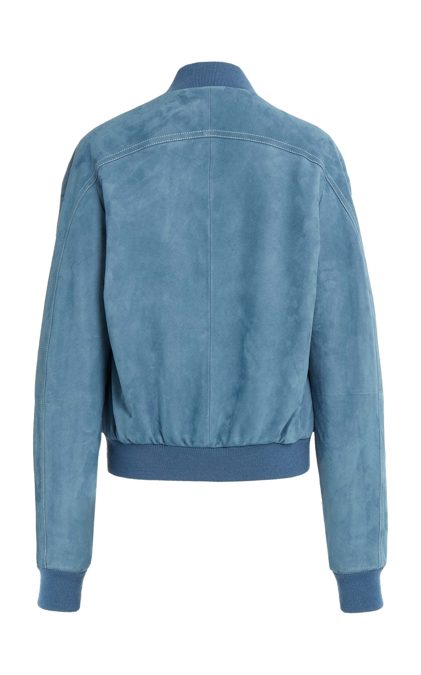 Suede Bomber Jacket