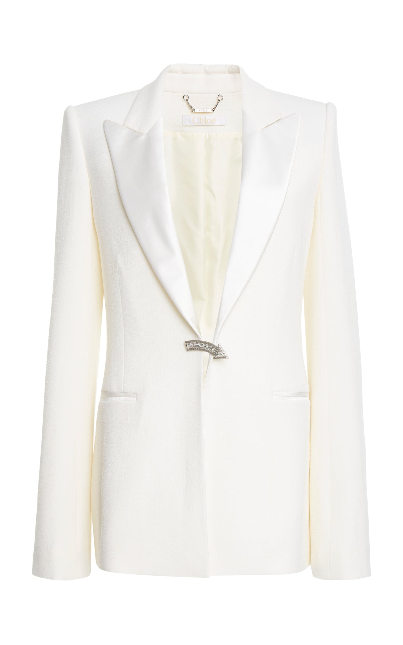 Wool Crepe Blazer
