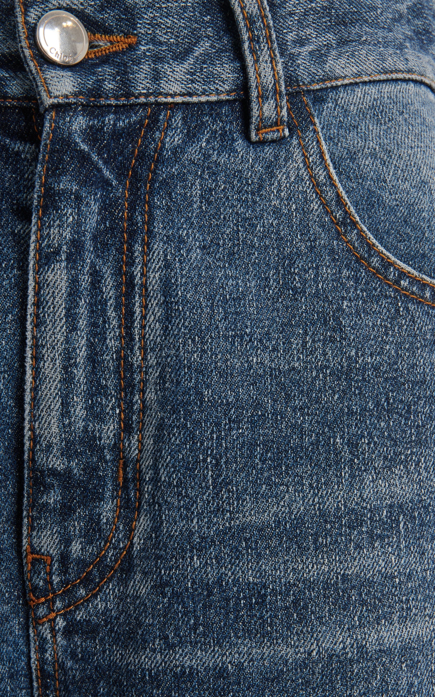 Mid-Rise Cotton-Hemp Bootcut Jeans