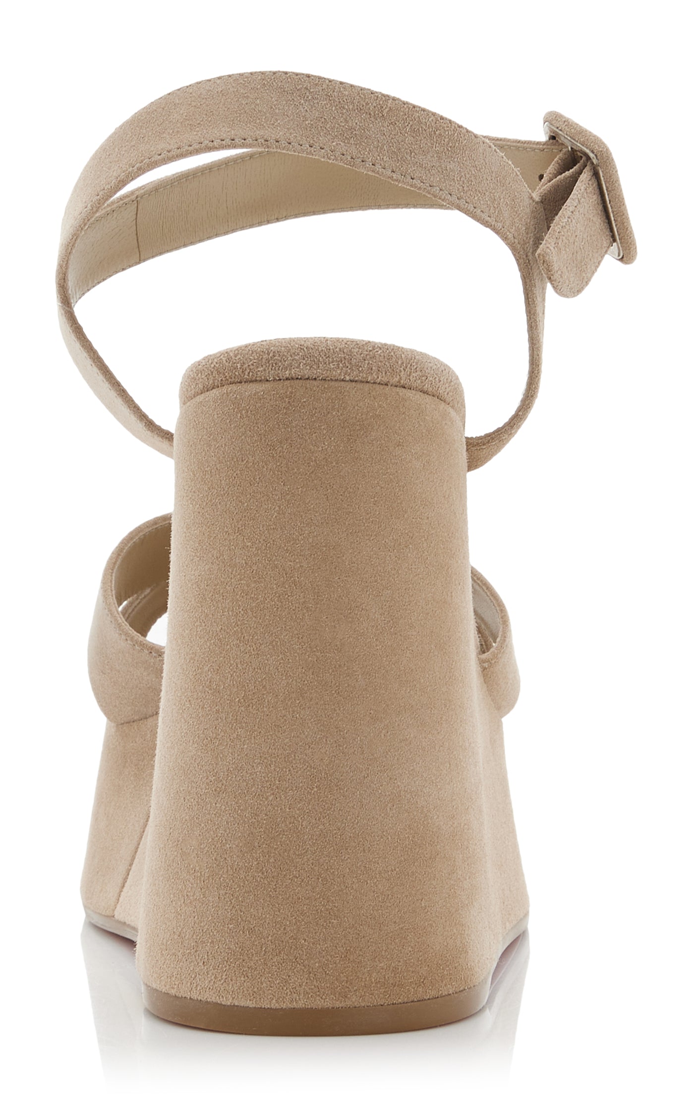Supramariza 130mm Suede Platform Wedge Sandals