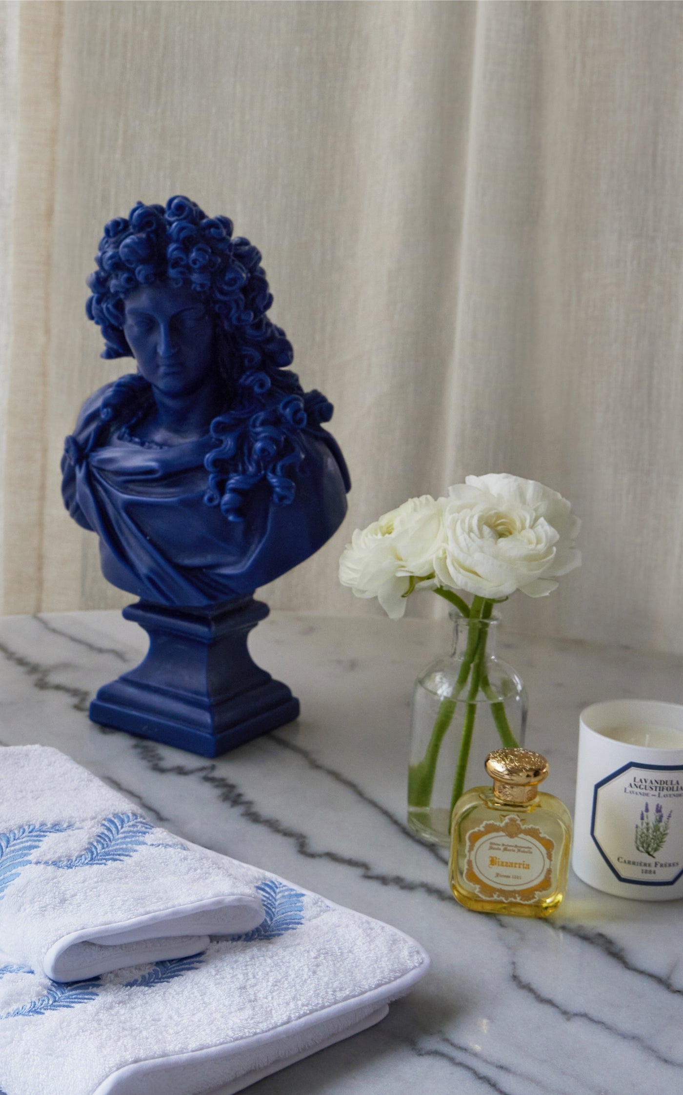 Louis XIV Bust Candle