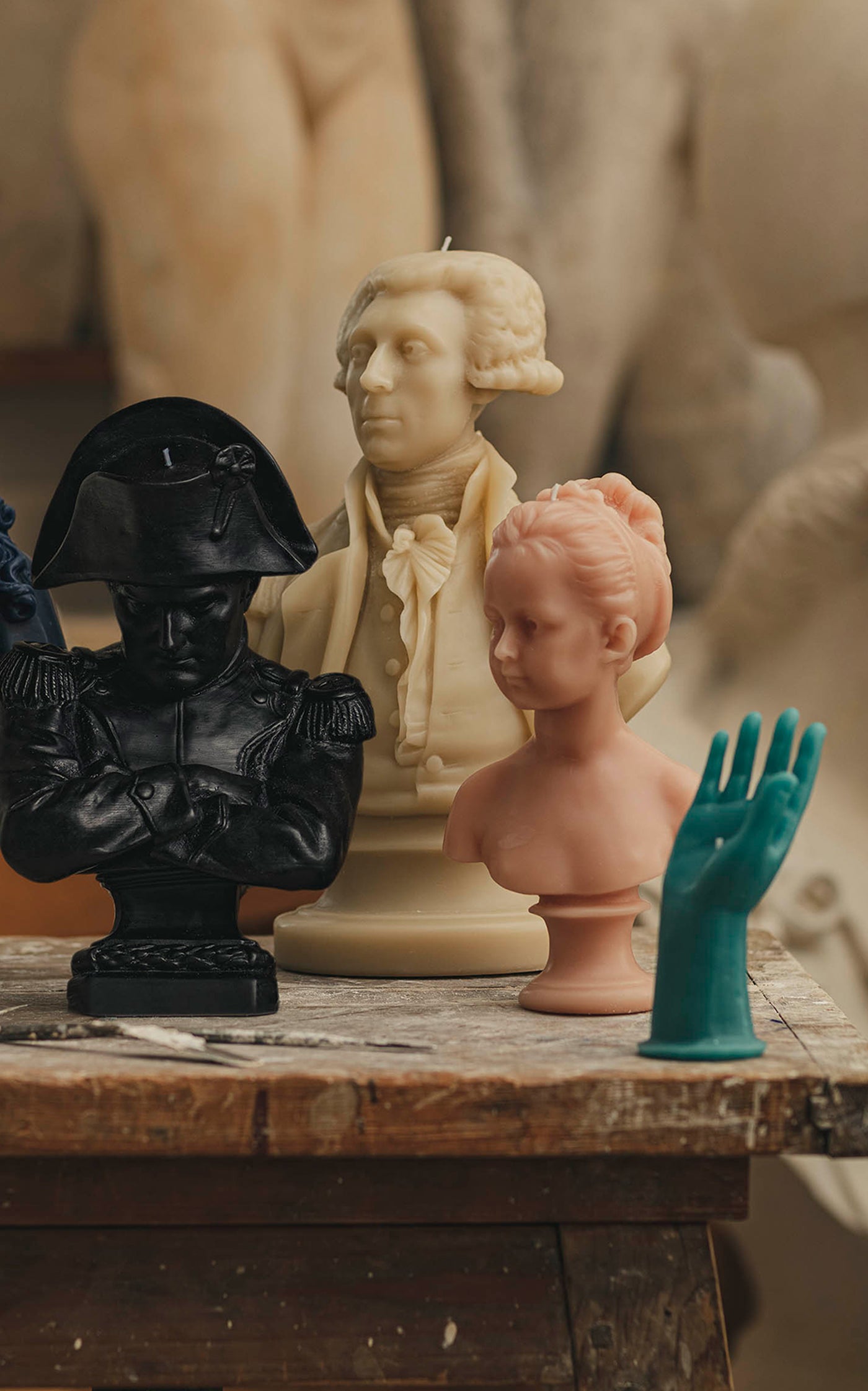 Marie-Antoinette Bust Candle