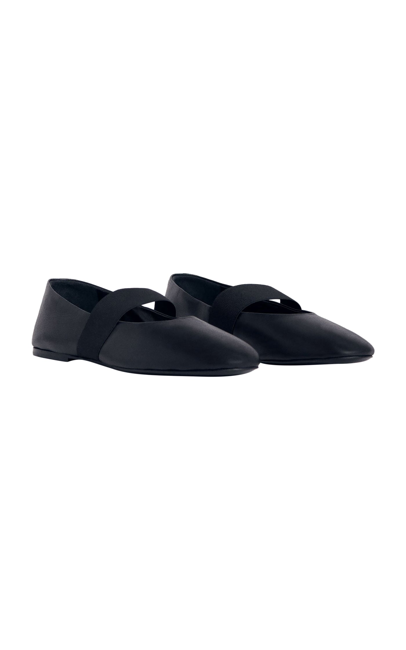 Leather Ballet Flats