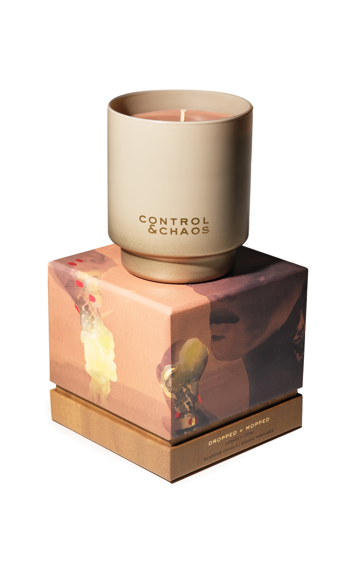 Dropped + Mopped Candle