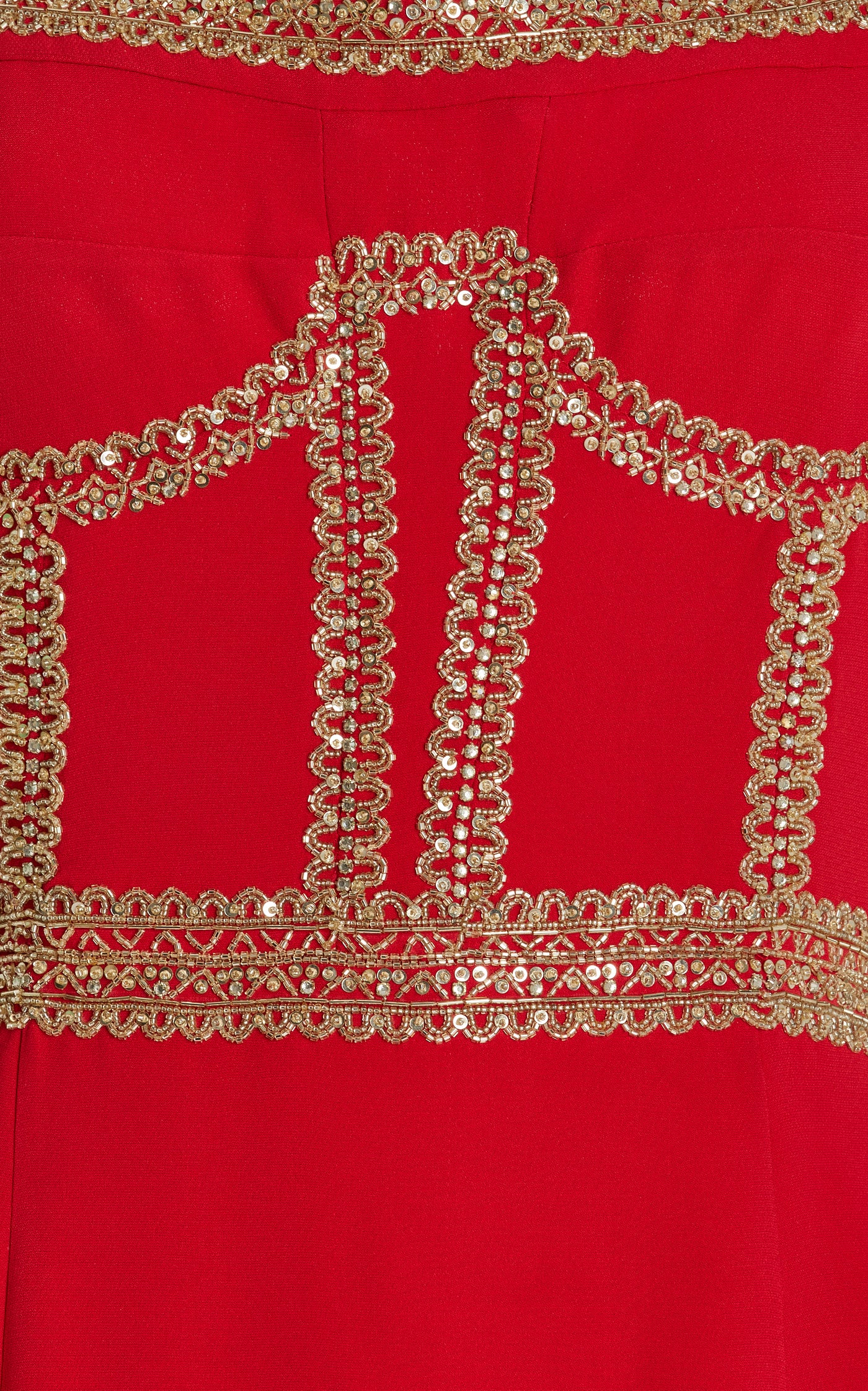 Exclusive Eclat Eleve Beaded Silk Gown