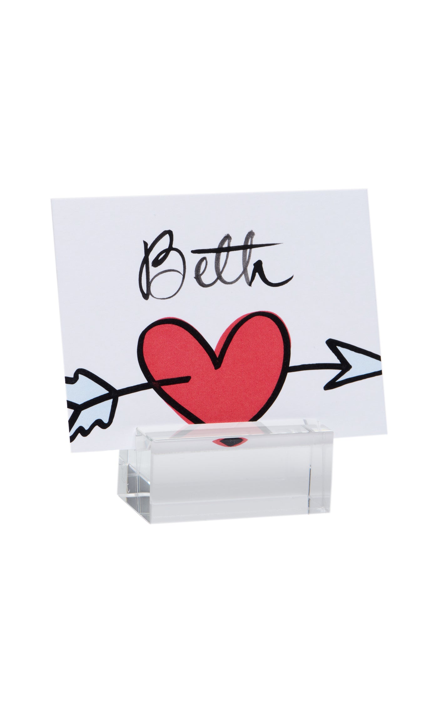 Clara Set-of-Six Crystal Placecard Holders