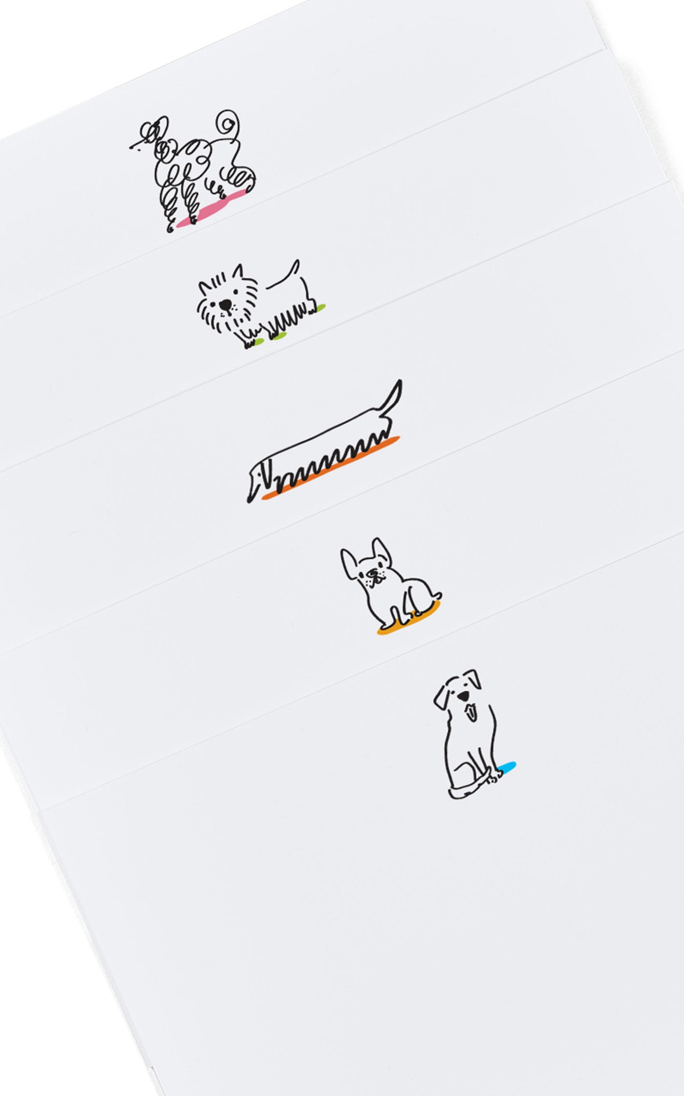 Haute Dog Set-of-Ten Notecards