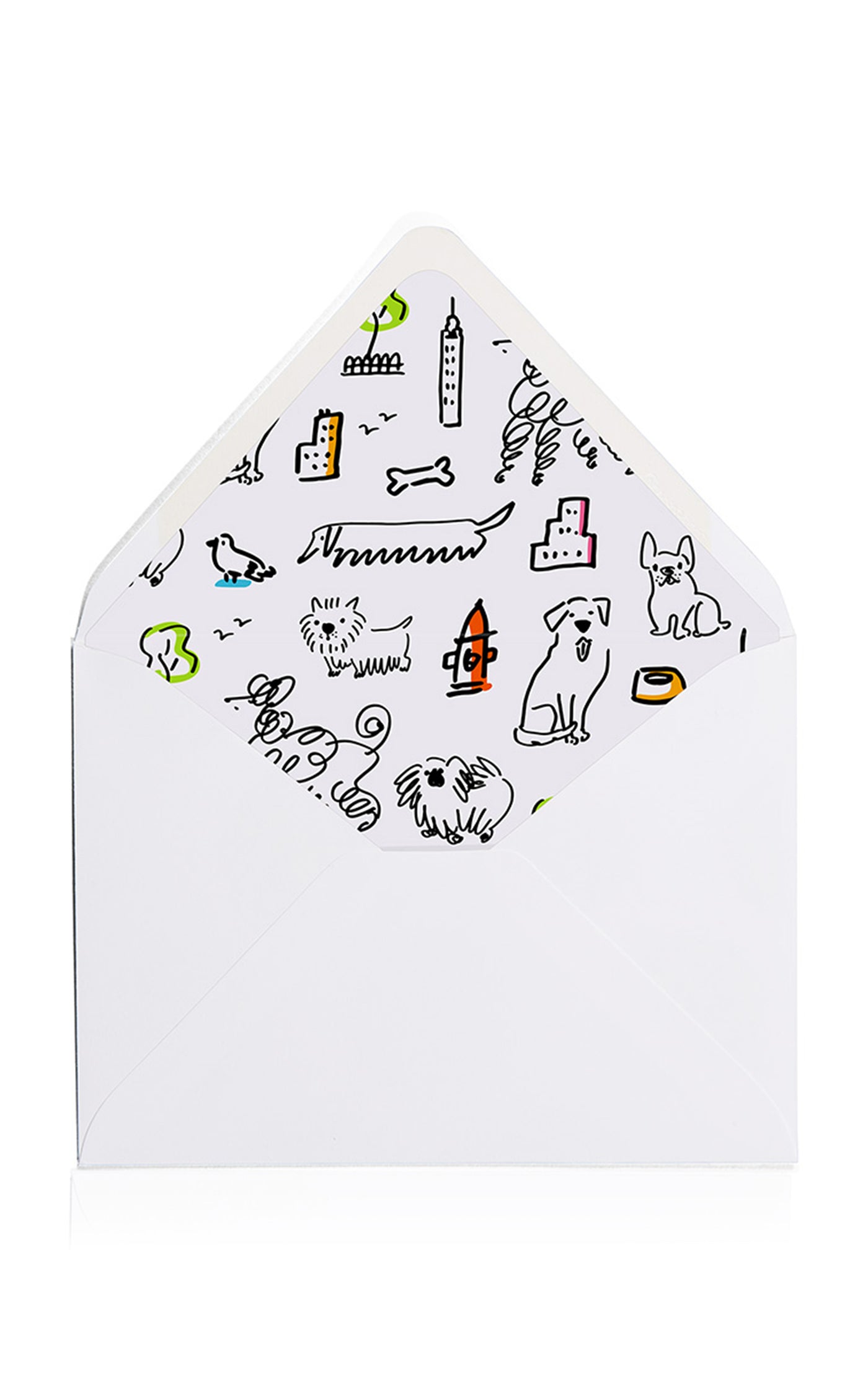 Haute Dog Set-of-Ten Notecards